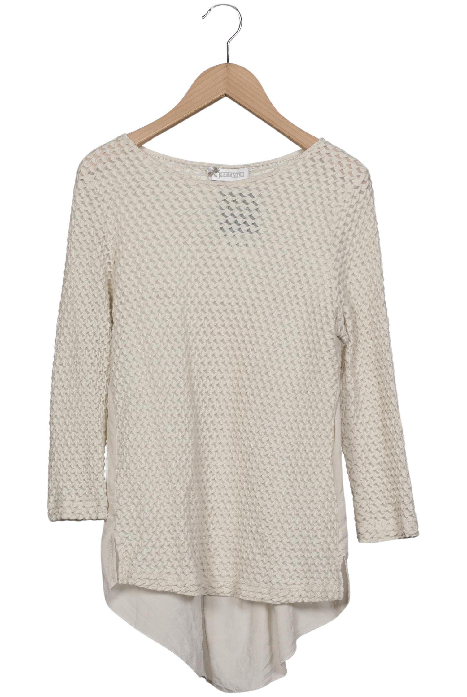 

St.Emile Damen Langarmshirt, cremeweiß, Gr. 36
