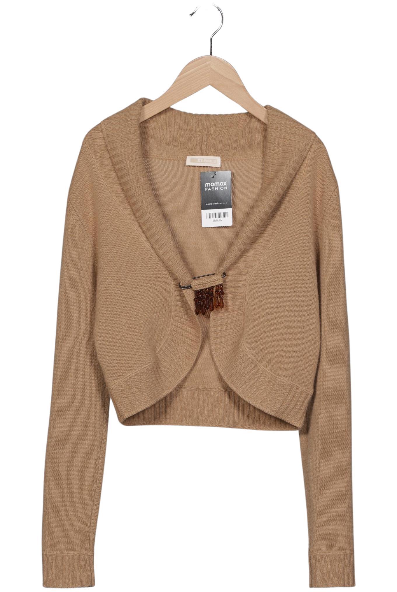 

St.Emile Damen Strickjacke, beige, Gr. 36
