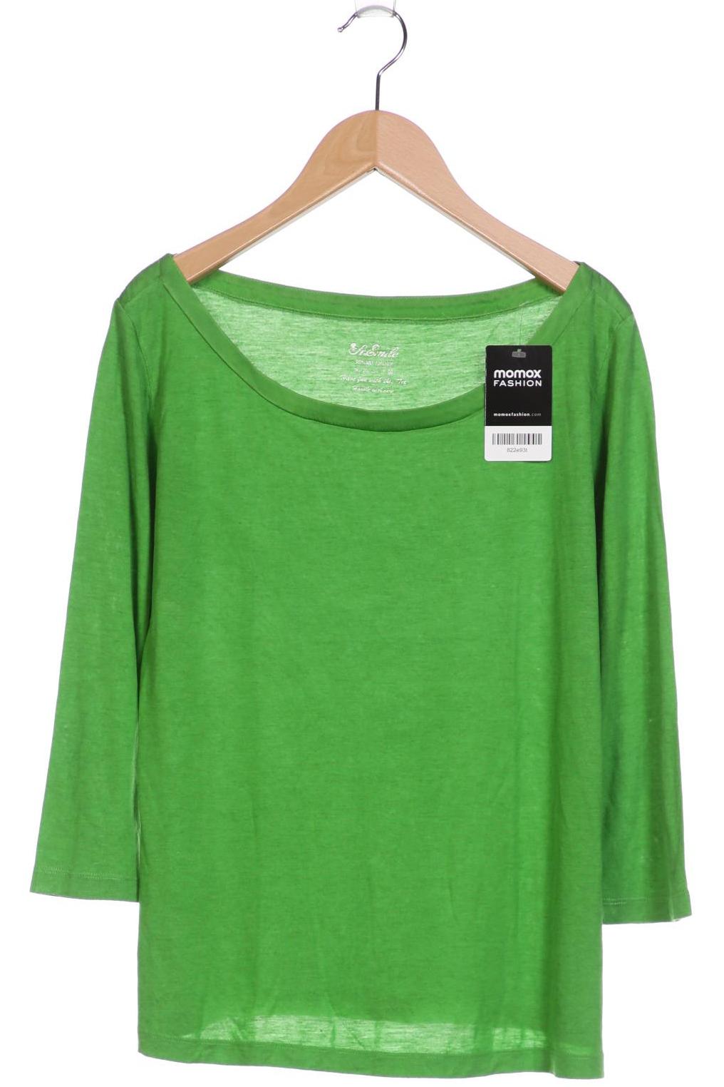 

St.Emile Damen Langarmshirt, grün, Gr. 38
