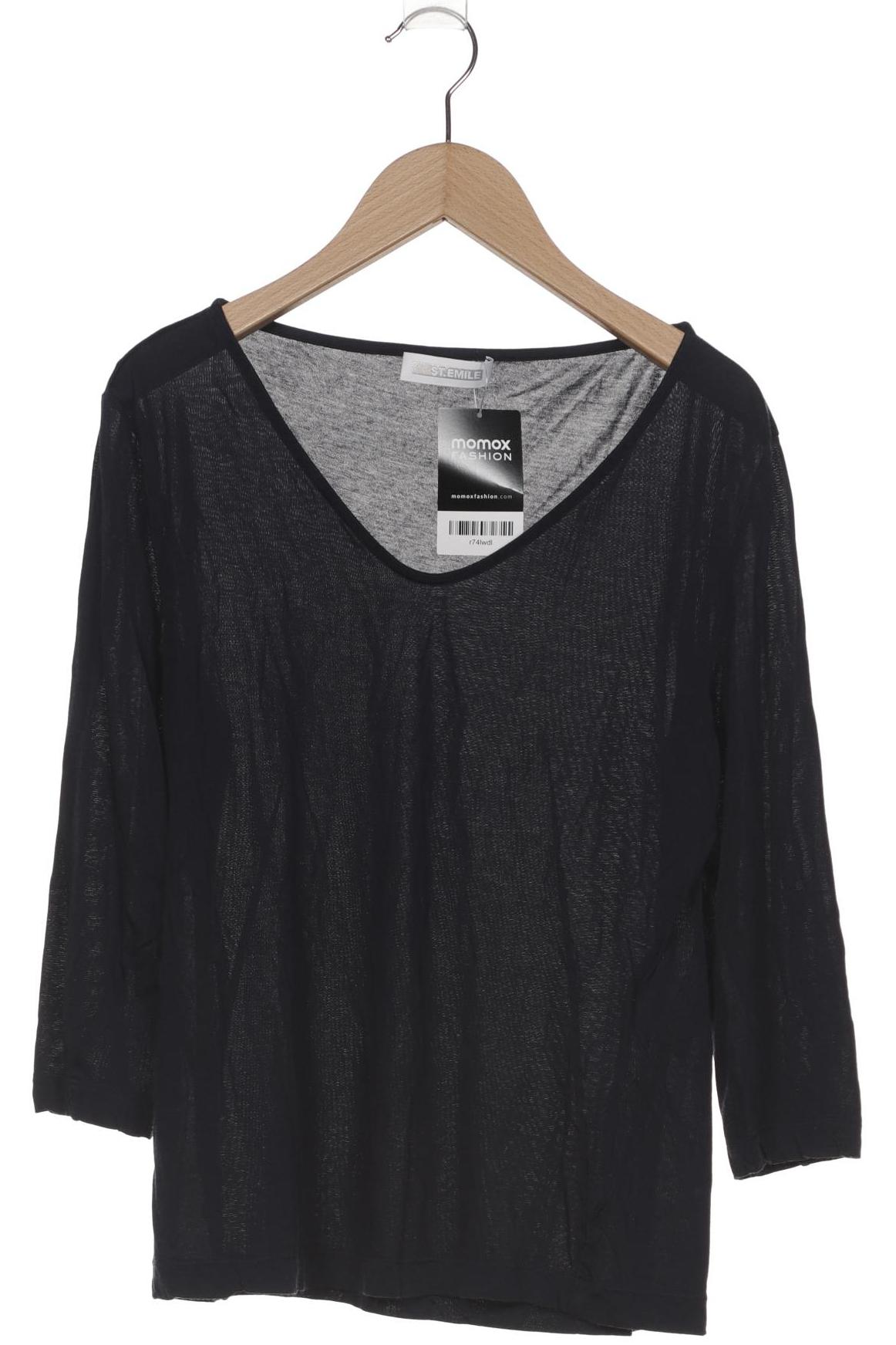 

St.Emile Damen Langarmshirt, marineblau, Gr. 40