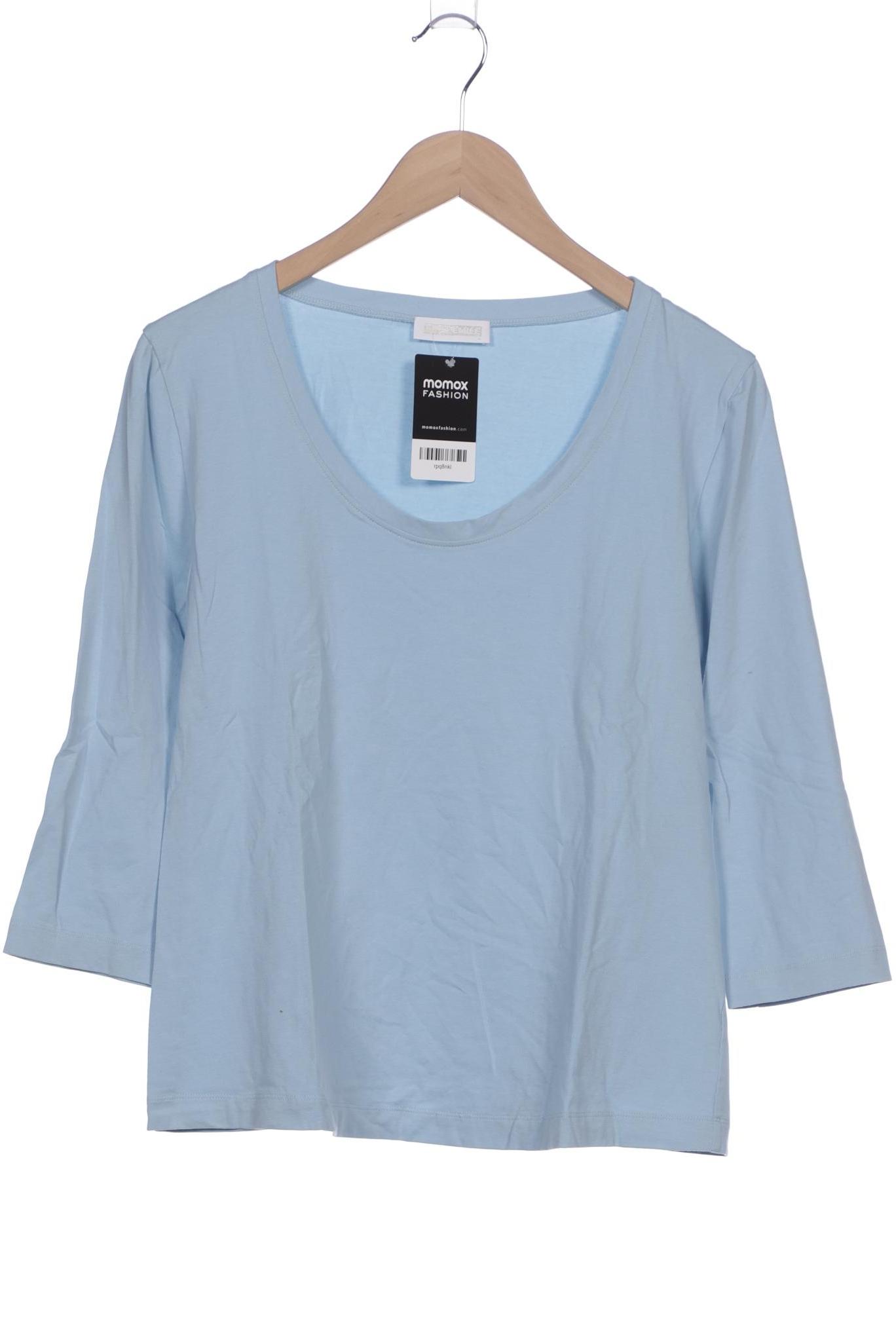 

St.Emile Damen Langarmshirt, hellblau, Gr. 44