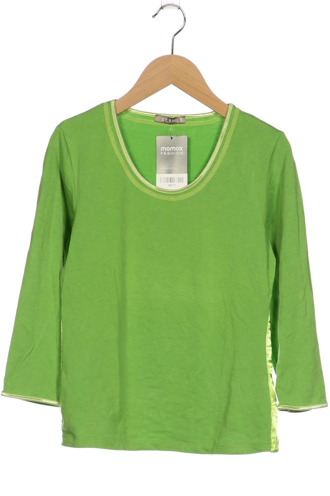 

St.Emile Damen Langarmshirt, grün, Gr. 38