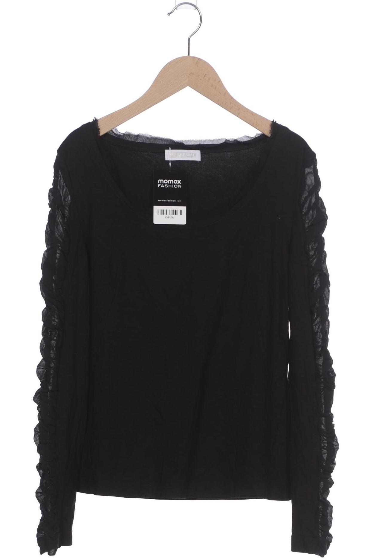 

St.Emile Damen Langarmshirt, schwarz, Gr. 38