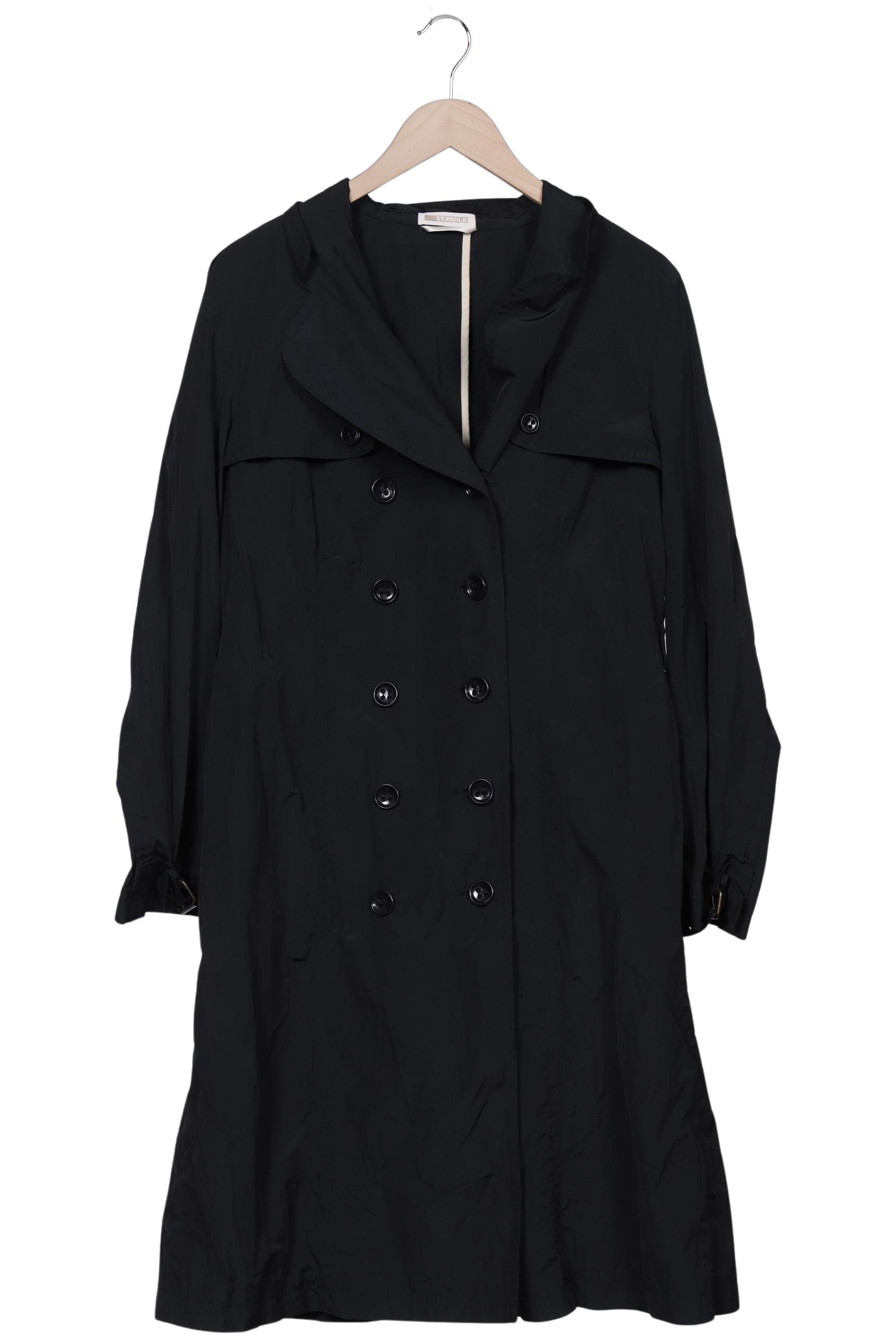 

St.Emile Damen Mantel, schwarz, Gr. 44