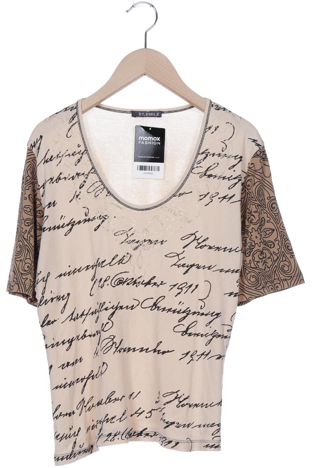 

St.Emile Damen T-Shirt, beige, Gr. 44