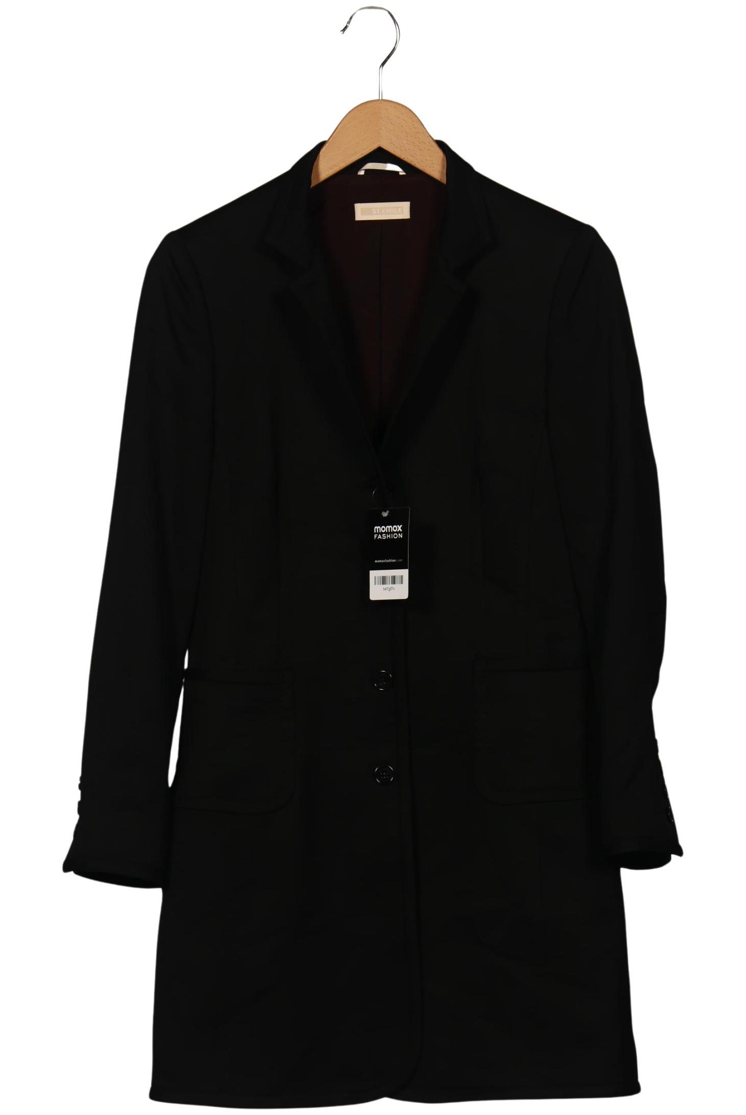 

St.Emile Damen Mantel, schwarz, Gr. 38