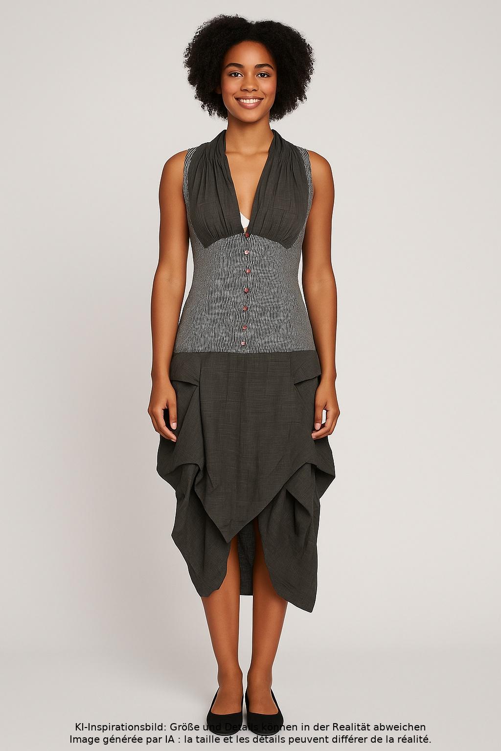 

st martins Damen Kleid, grau, Gr. 38