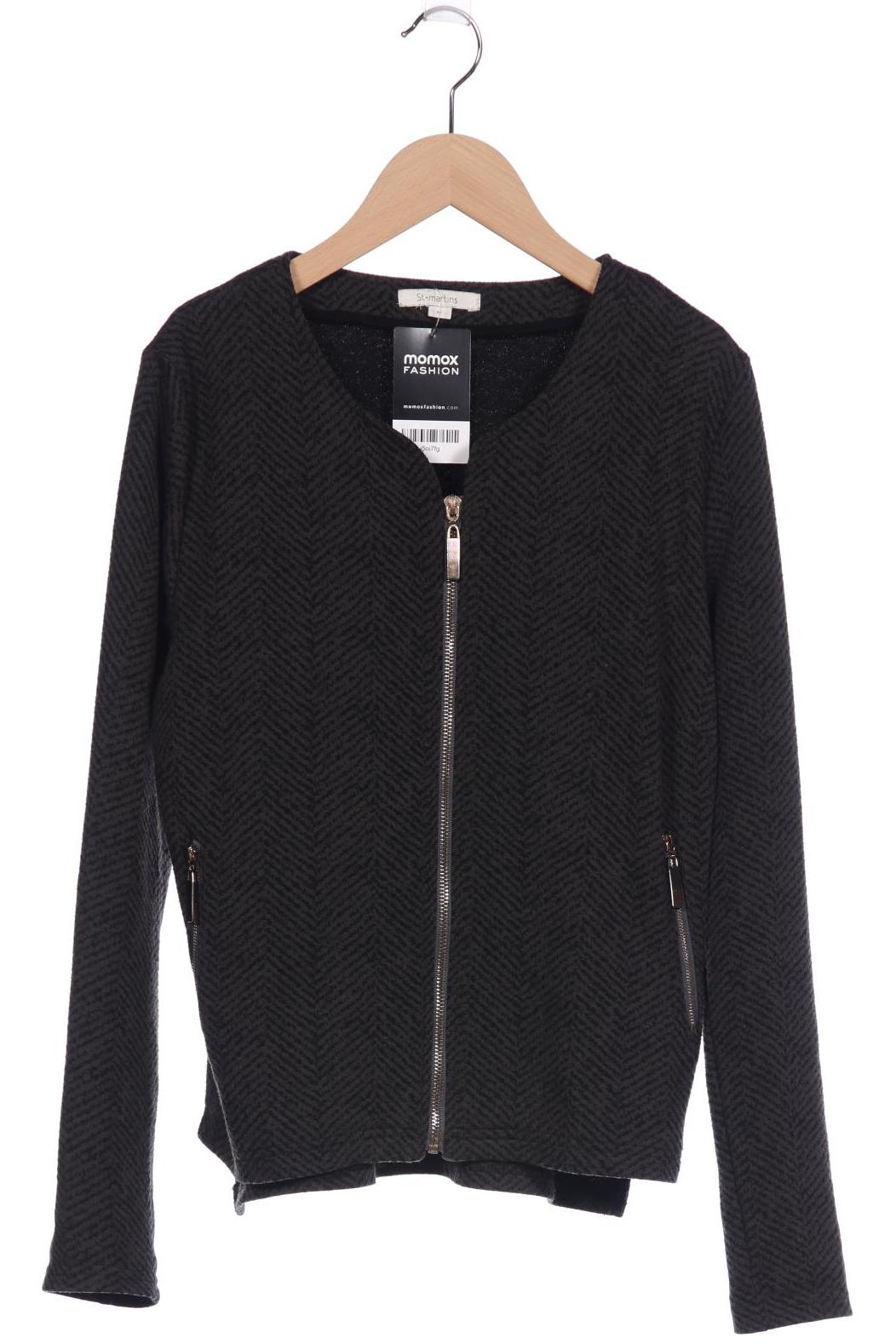 

st martins Damen Strickjacke, grau, Gr. 38