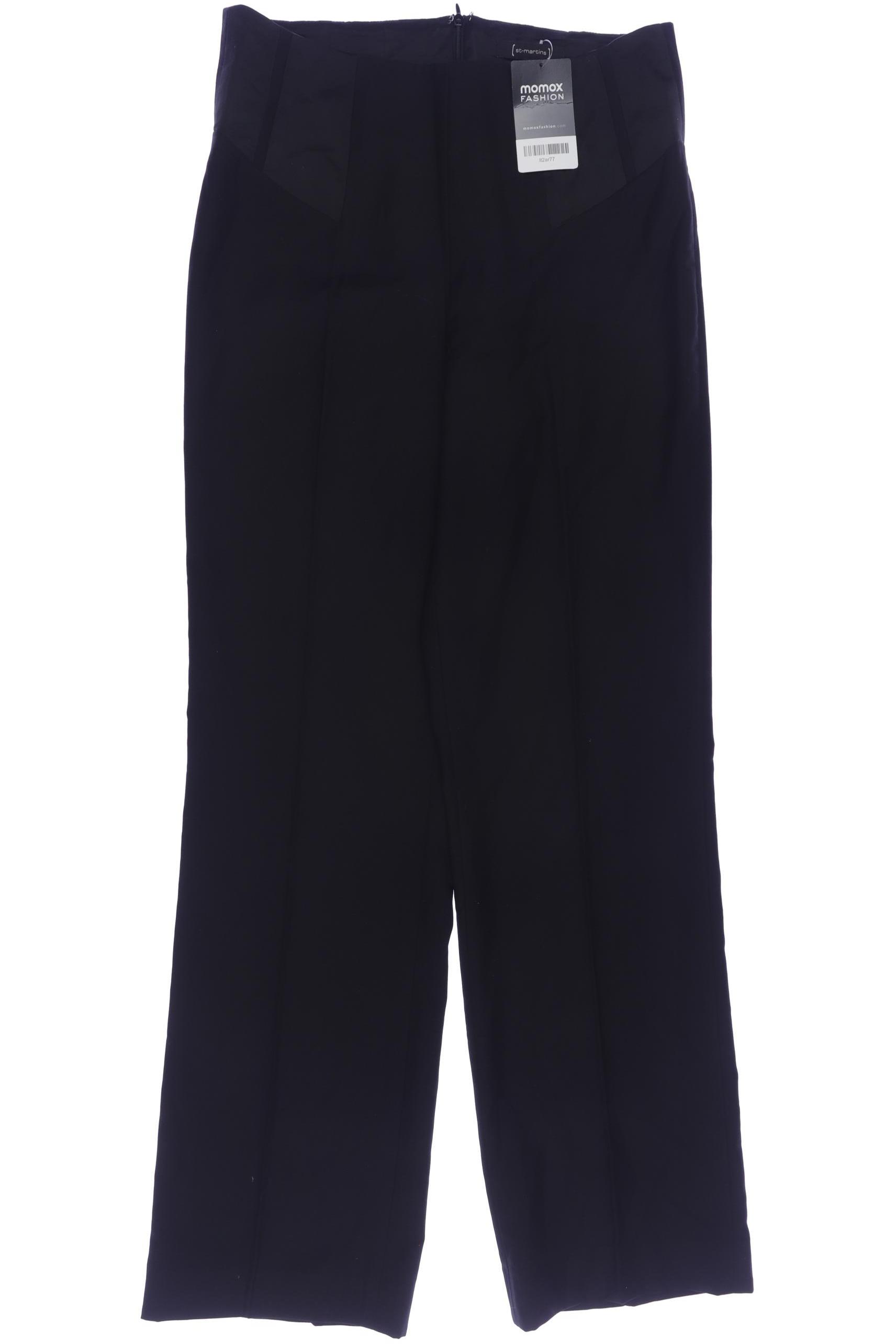 

st martins Damen Stoffhose, schwarz, Gr. 0