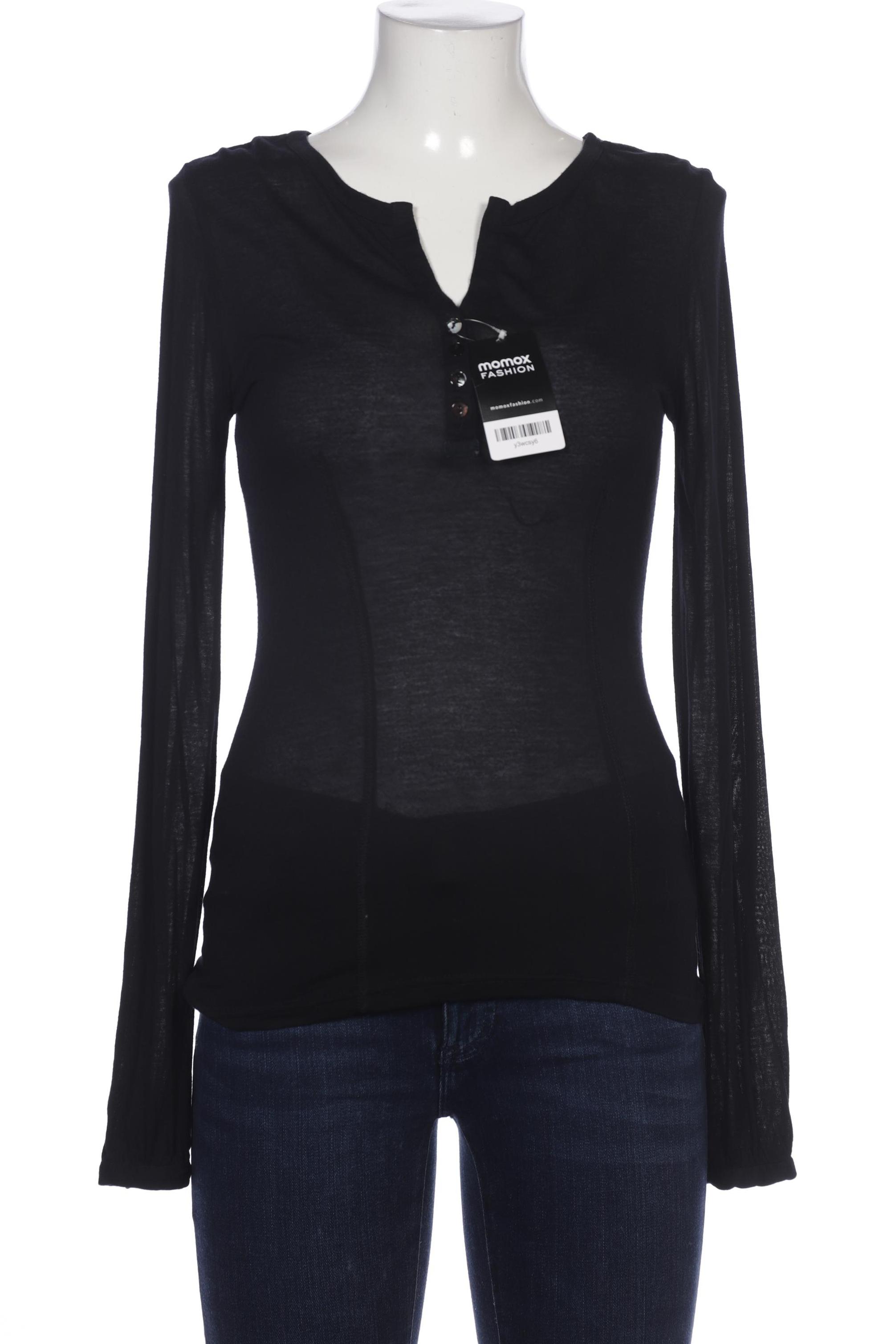 

st martins Damen Langarmshirt, schwarz, Gr. 38