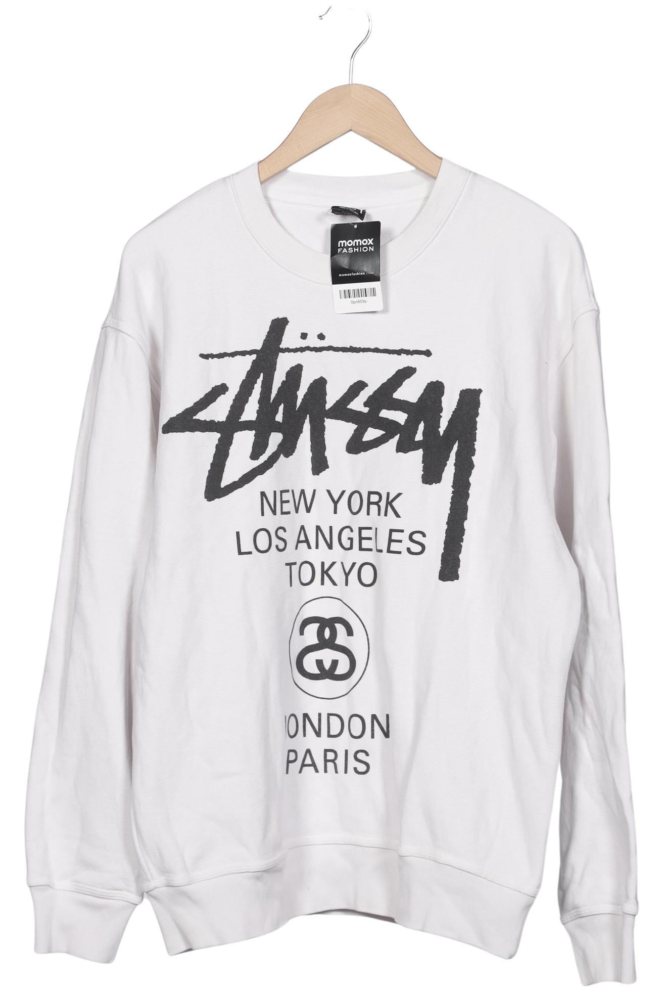 

Stüssy Herren Sweatshirt, weiß, Gr. 48