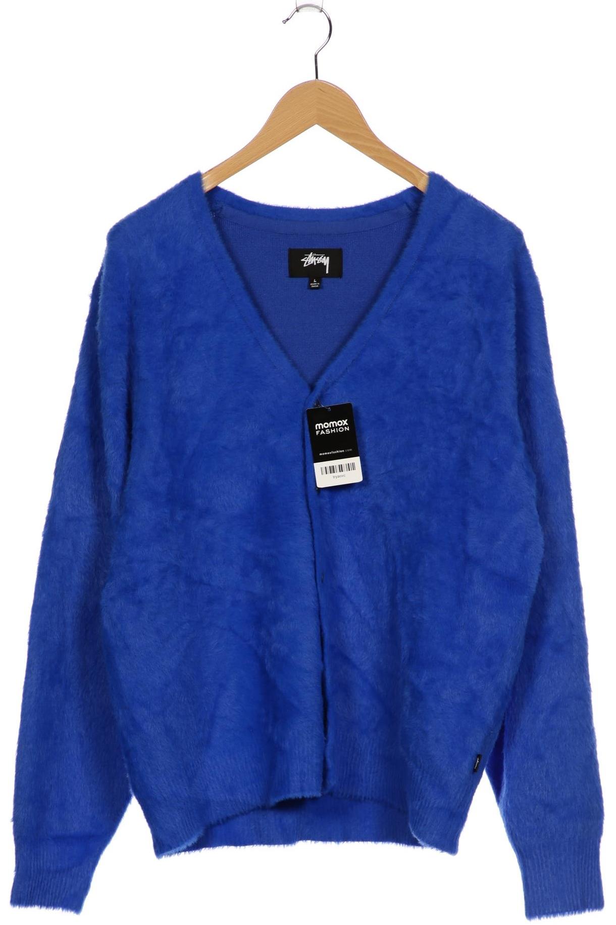 

Stüssy Herren Strickjacke, blau, Gr. 52