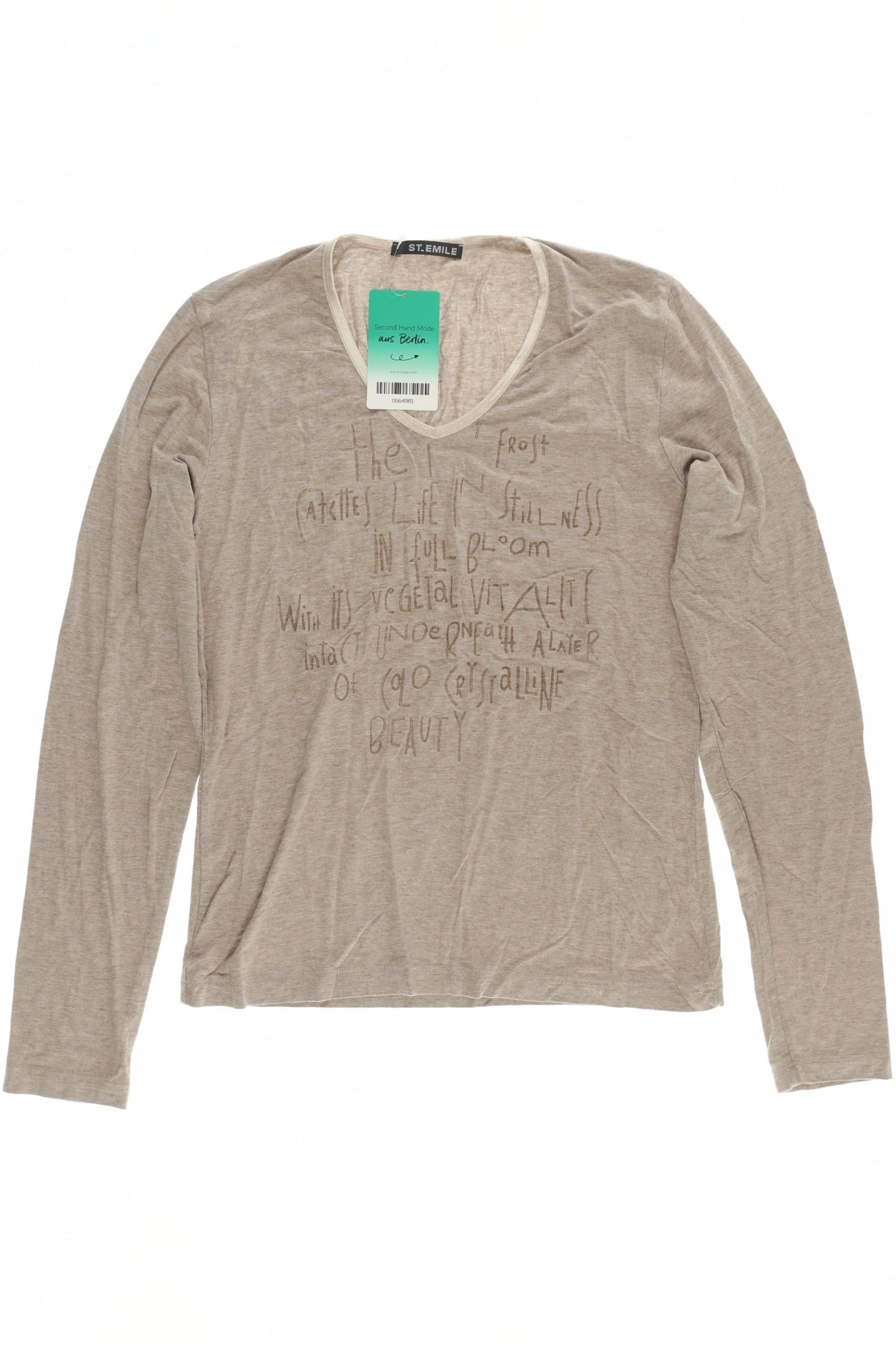 

St.Emile Damen Langarmshirt, beige, Gr.