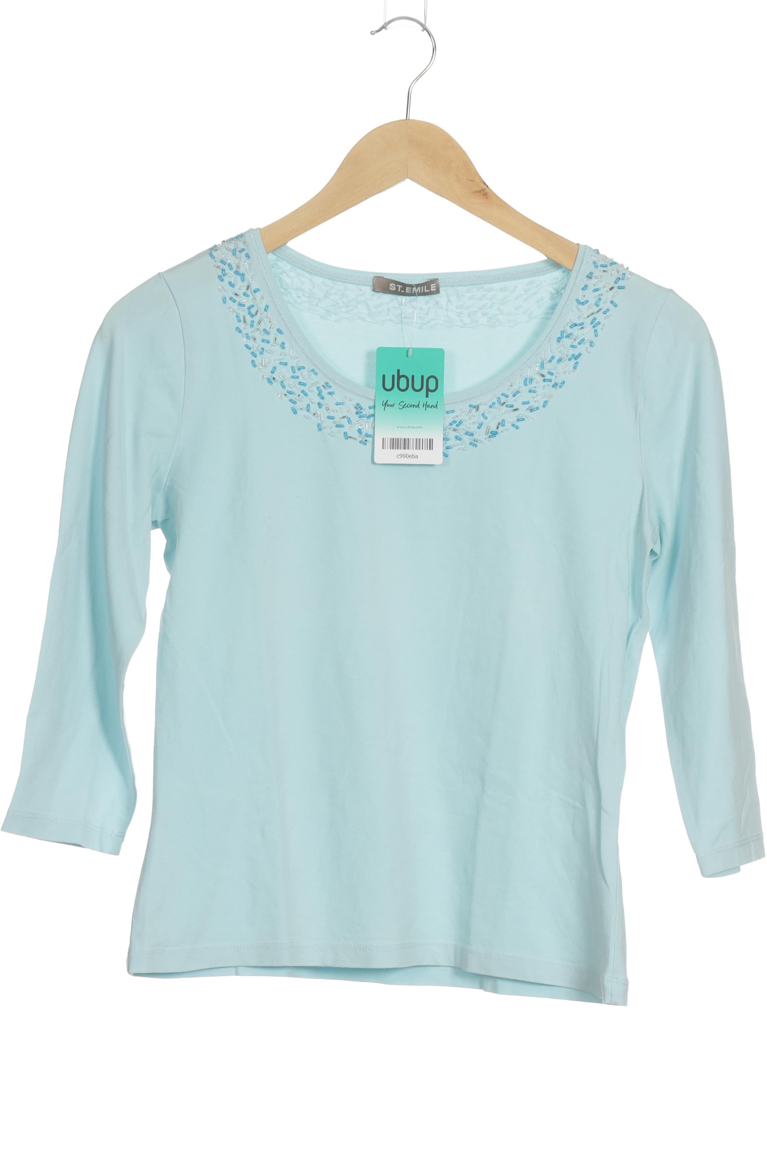 

St.Emile Damen Langarmshirt, blau, Gr.