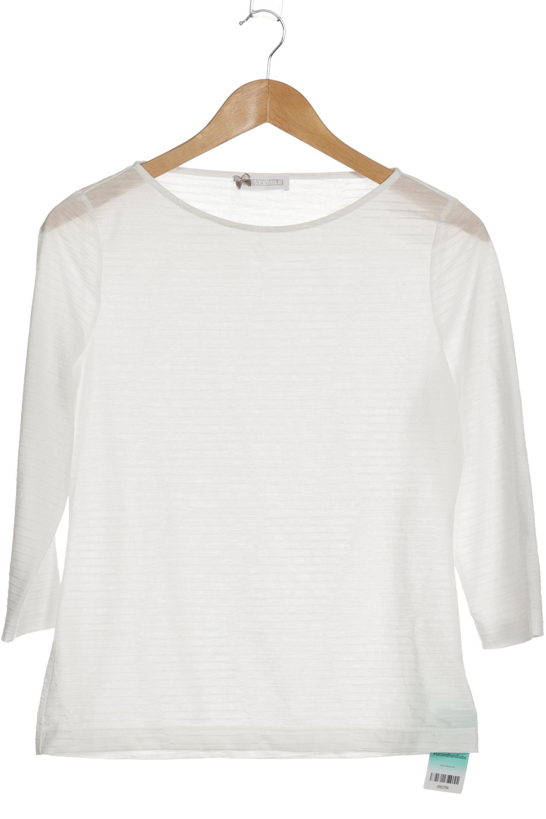 

St.Emile Damen Langarmshirt, weiß, Gr.