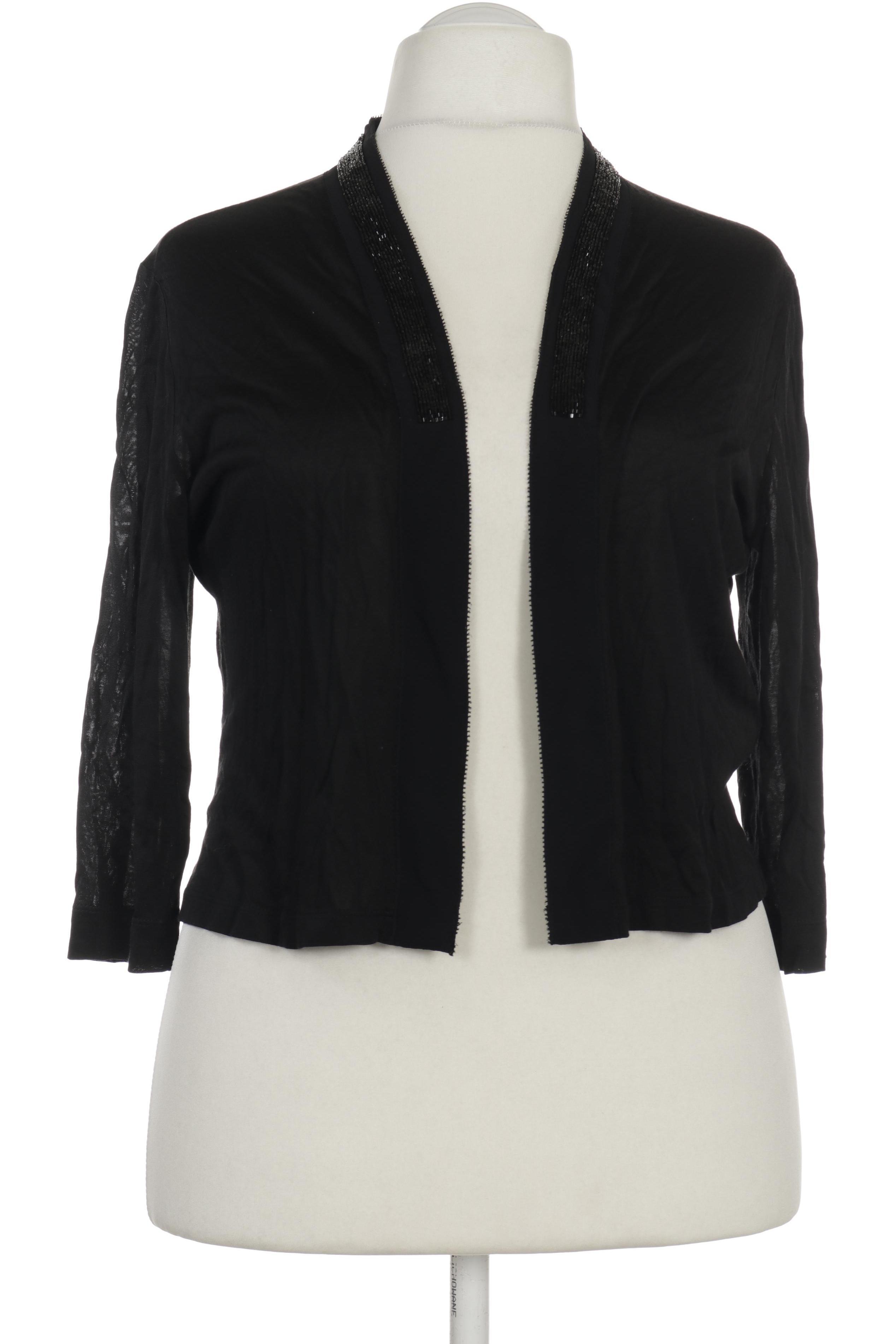 

St.Emile Damen Strickjacke, schwarz, Gr. 44