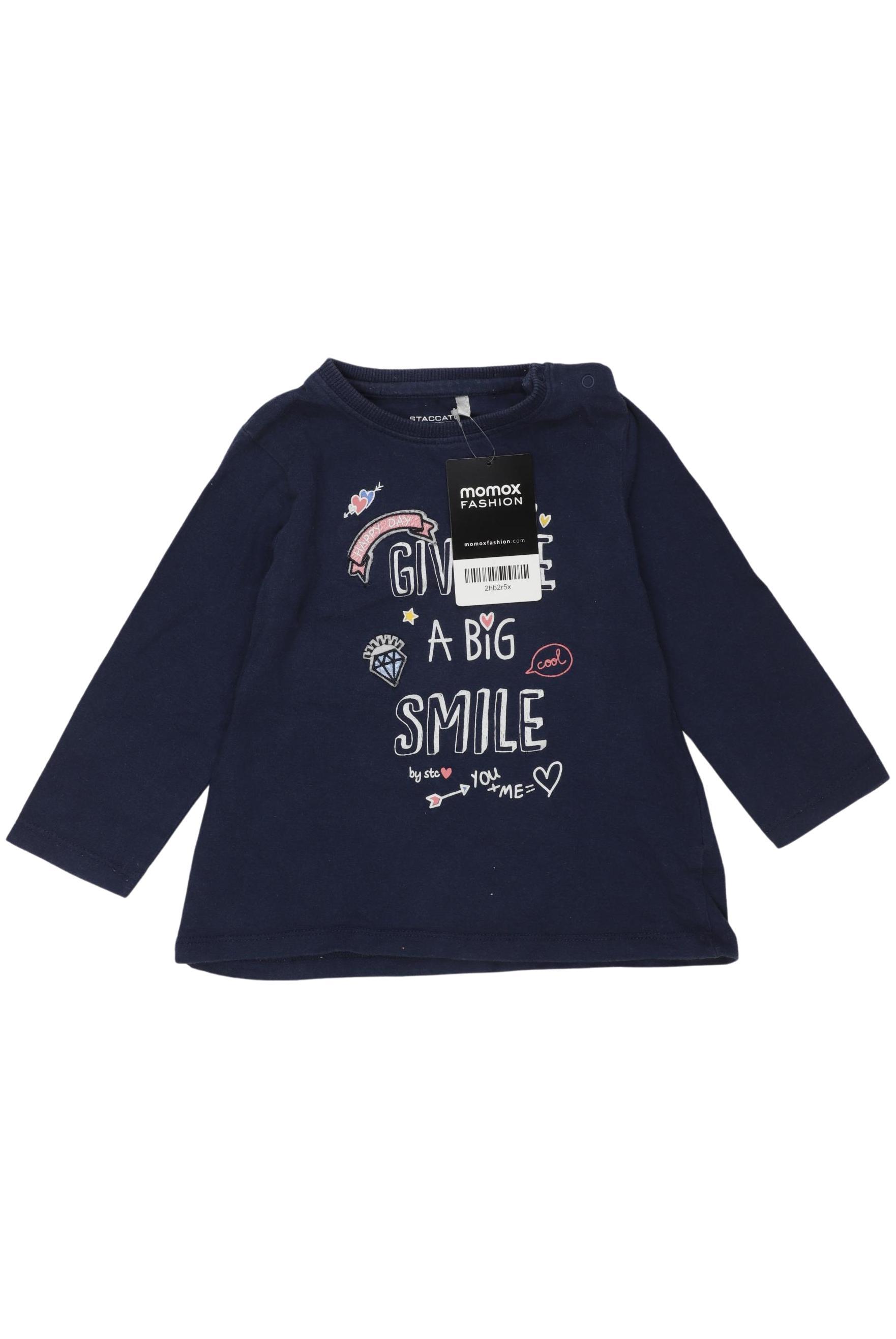 

Staccato Mädchen Langarmshirt, marineblau, Gr. 86