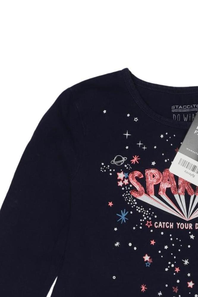 Thumbnail - Staccato Mädchen Langarmshirt, marineblau, Gr. 128