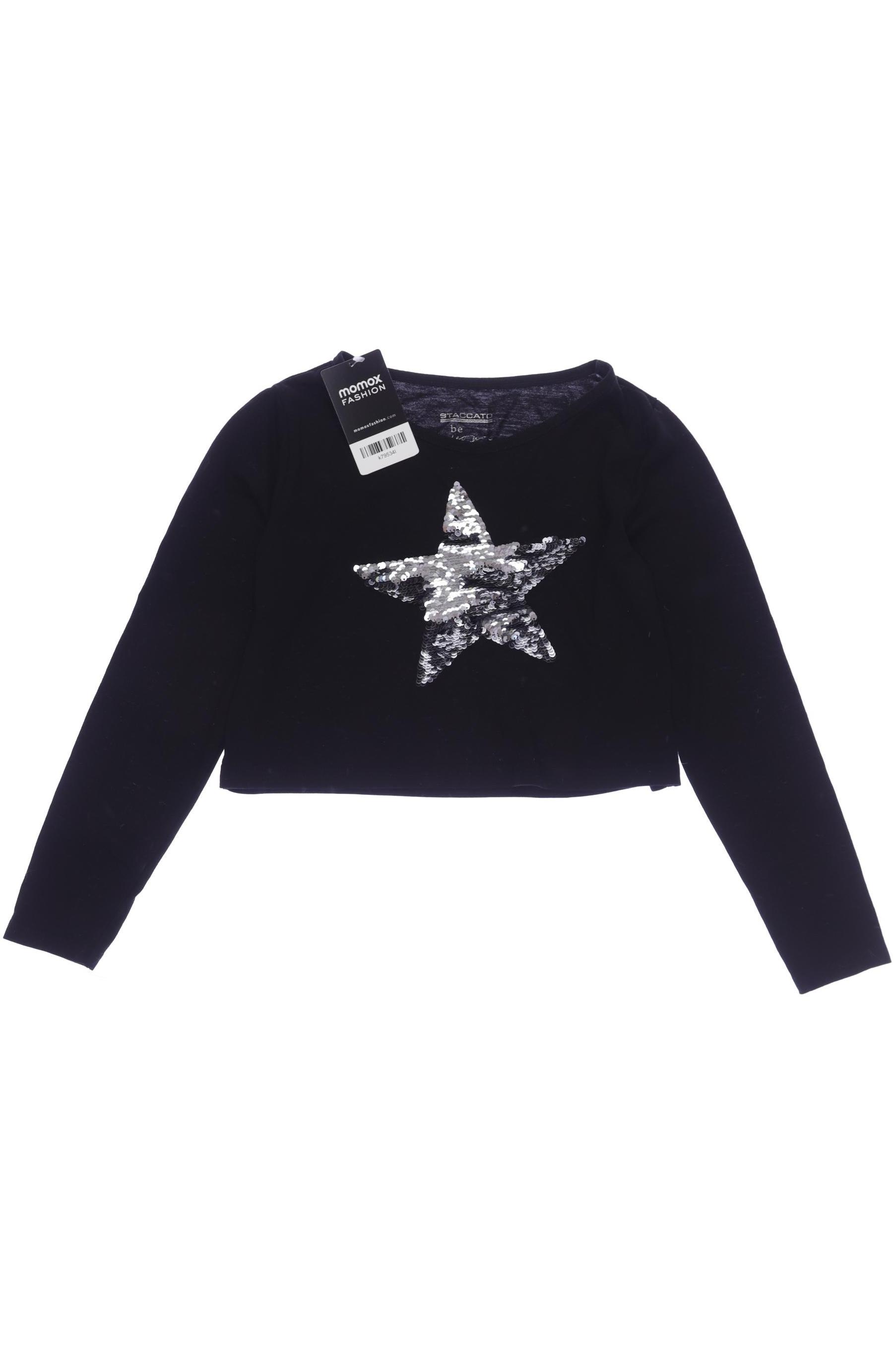 

Staccato Mädchen Langarmshirt, schwarz