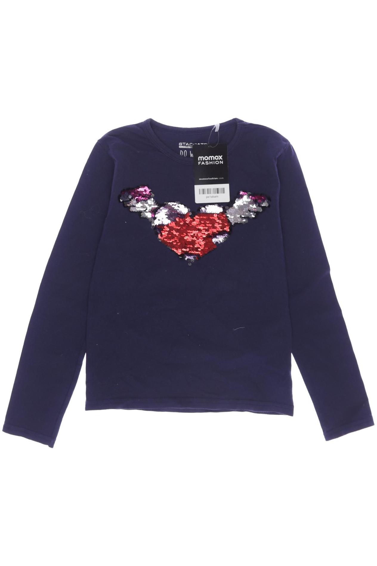

Staccato Mädchen Langarmshirt, marineblau