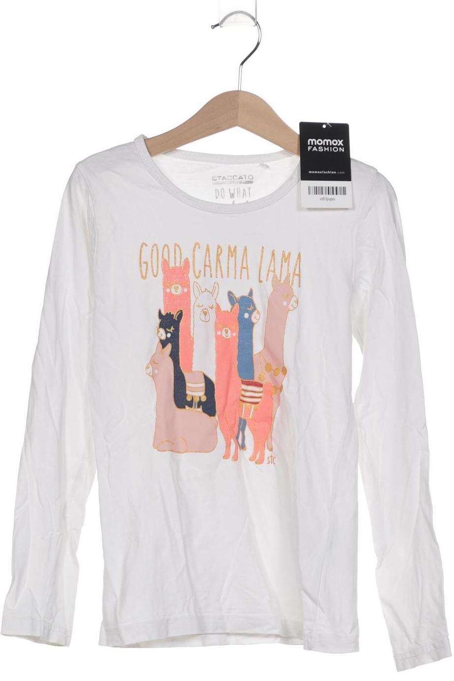 

Staccato Damen Langarmshirt, weiß, Gr. 128
