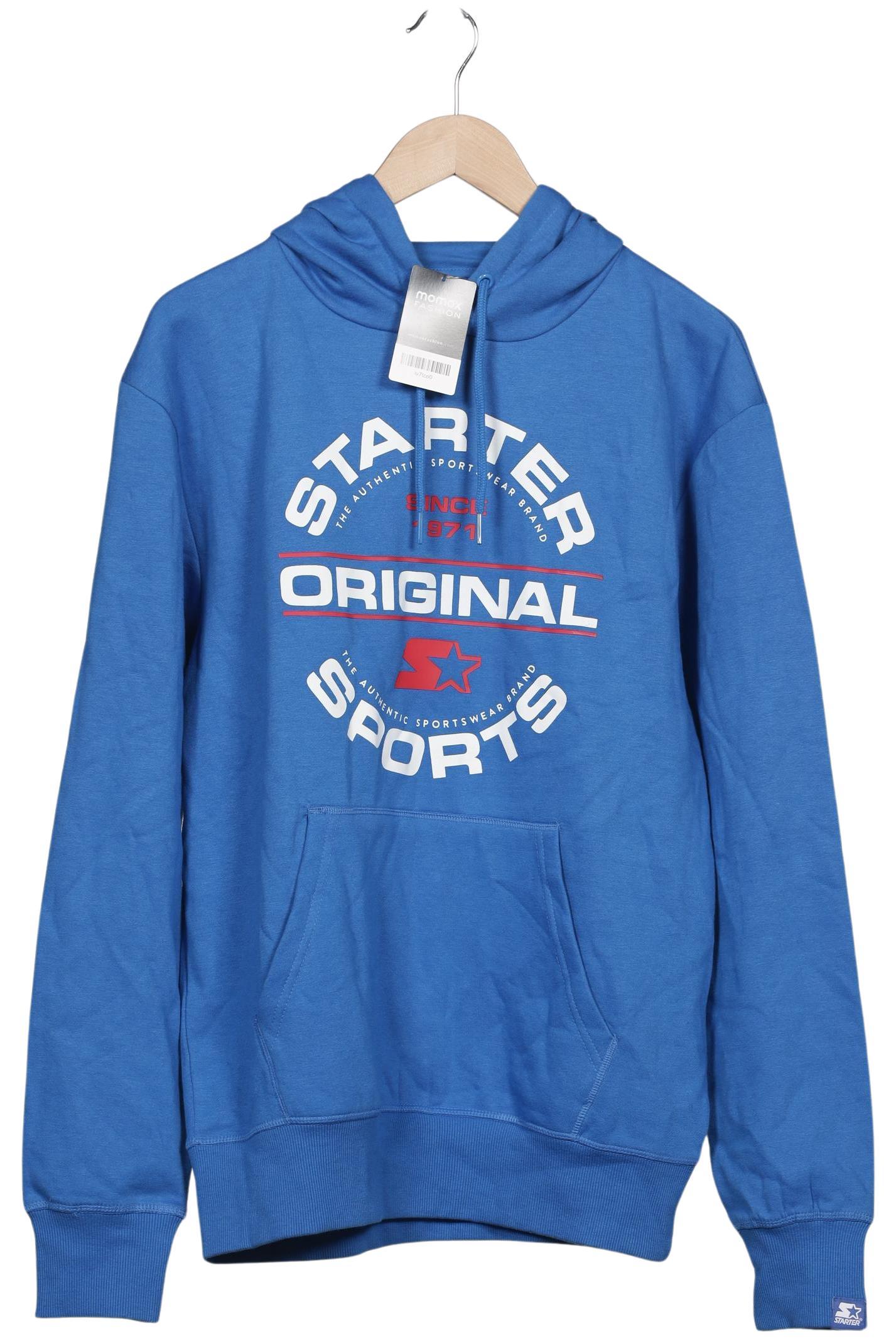 Thumbnail - Starter Herren Kapuzenpullover, blau, Gr. 52