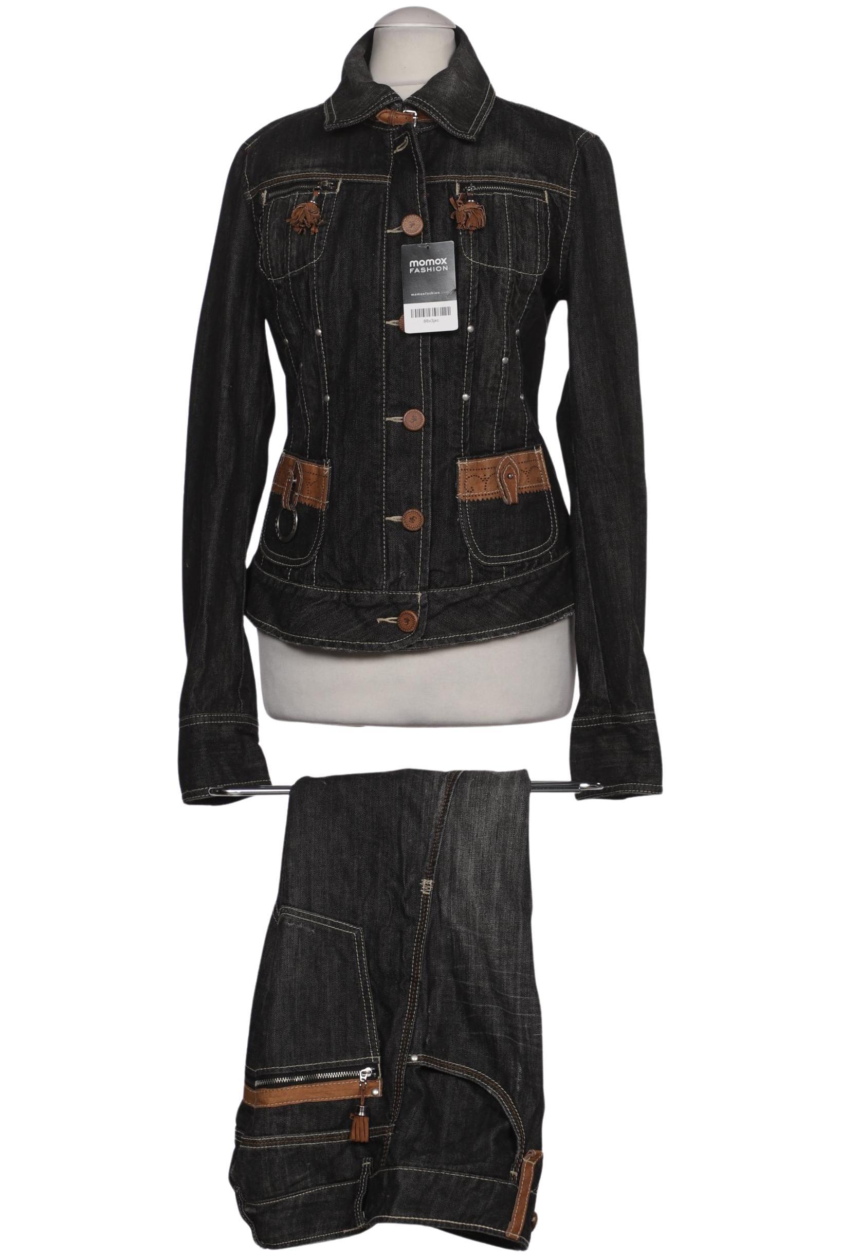 

Stefanel Damen Anzug, schwarz, Gr. 38