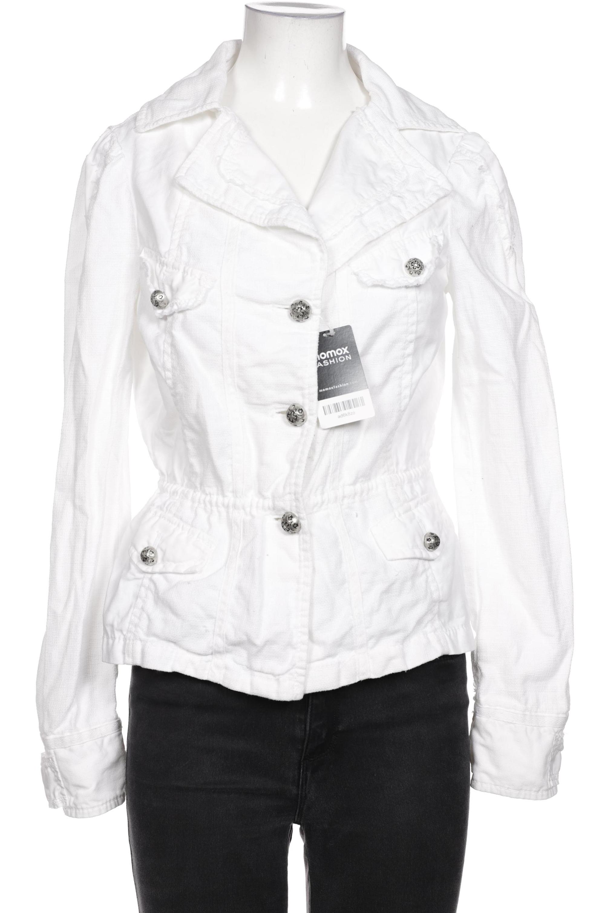 

Stefanel Damen Blazer, weiß, Gr. 38