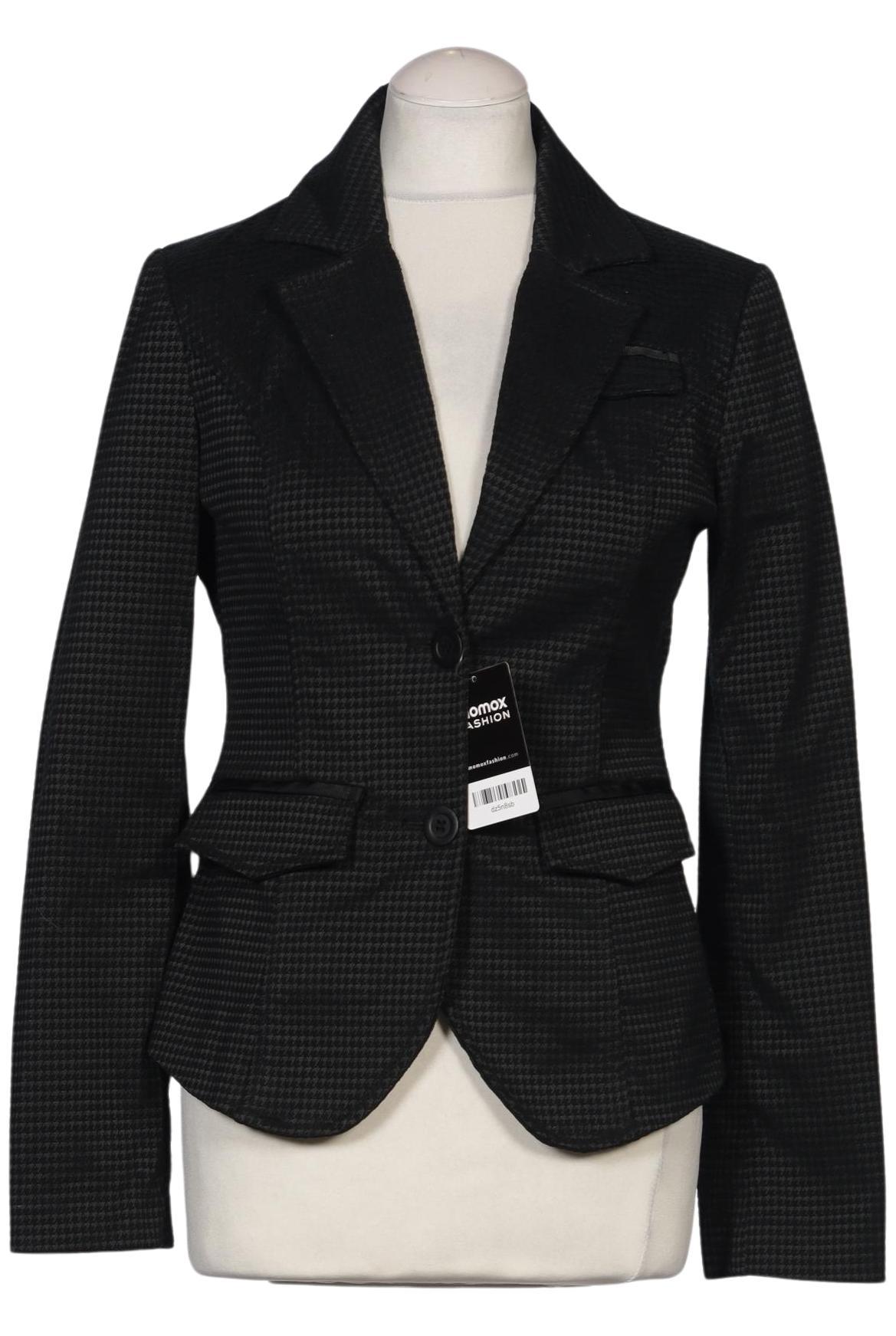

Stefanel Damen Blazer, schwarz, Gr. 38