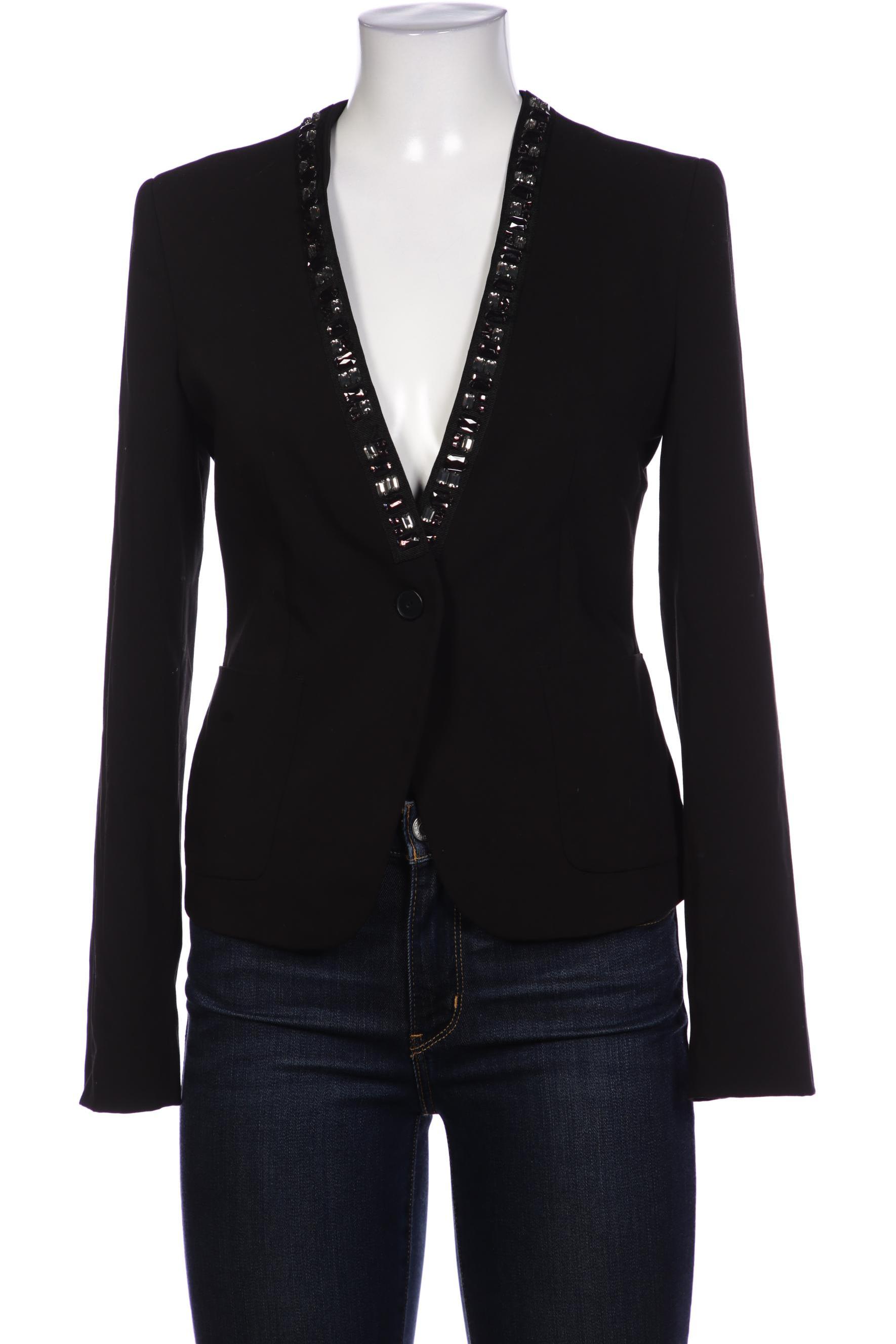 

Stefanel Damen Blazer, schwarz, Gr. 38