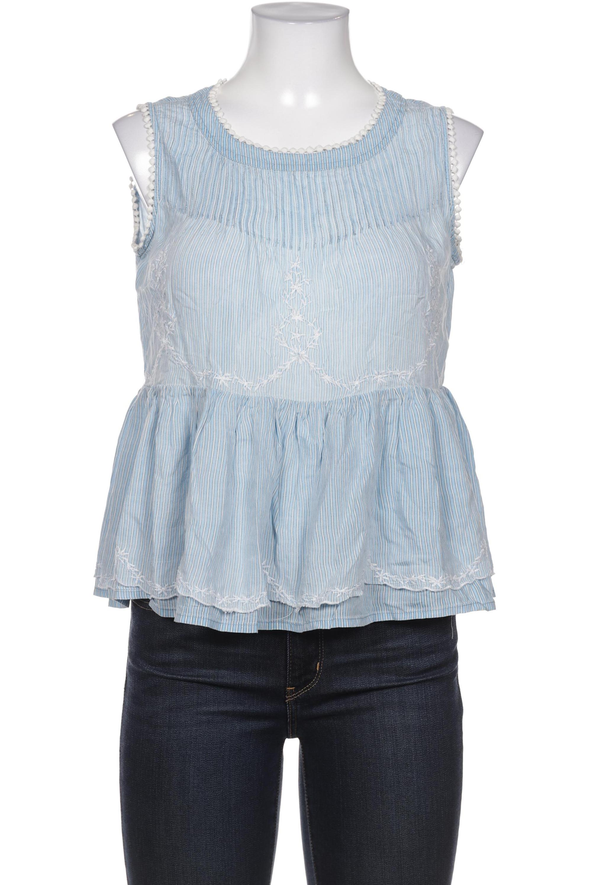 

Stefanel Damen Bluse, hellblau, Gr. 38