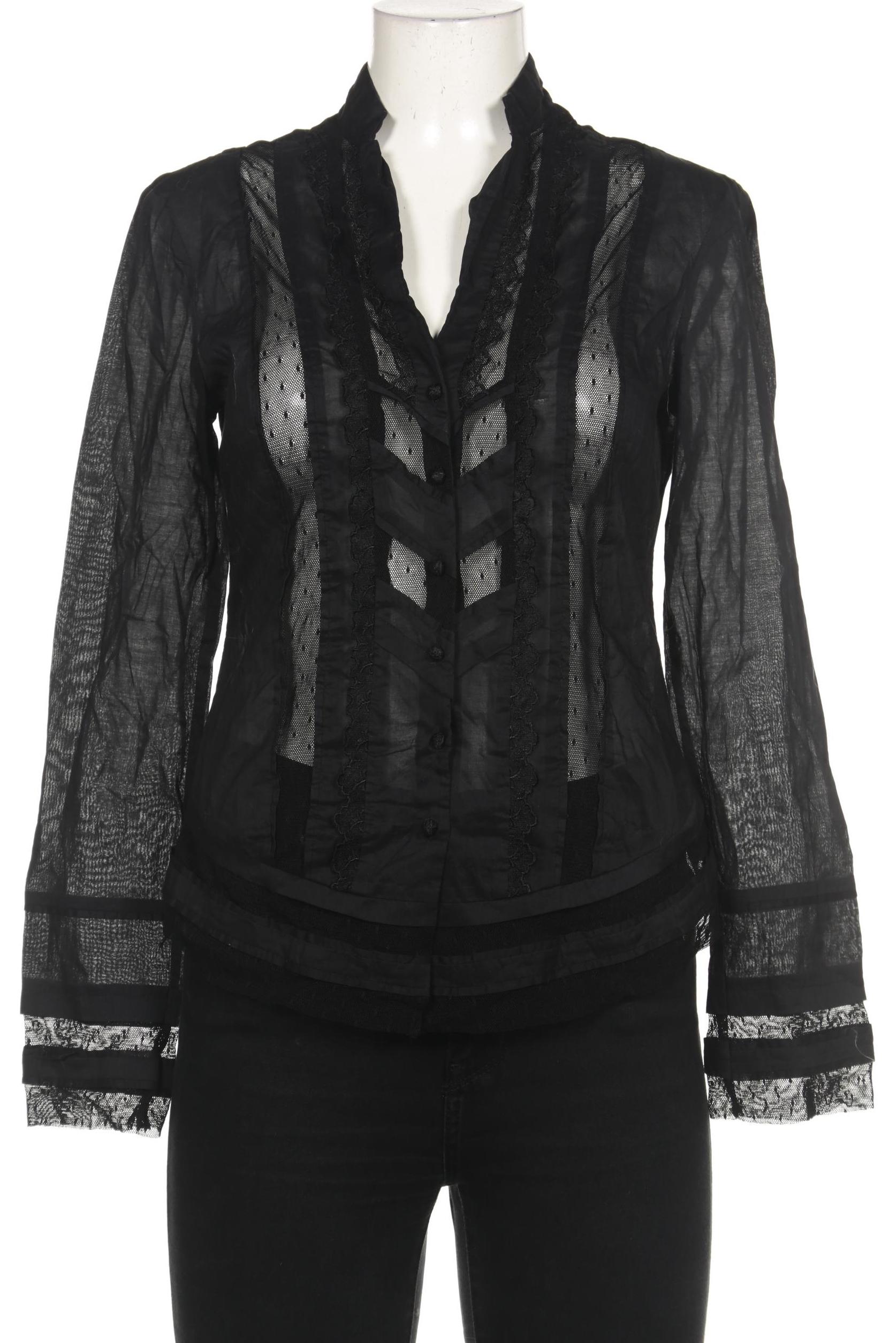

Stefanel Damen Bluse, schwarz, Gr. 42