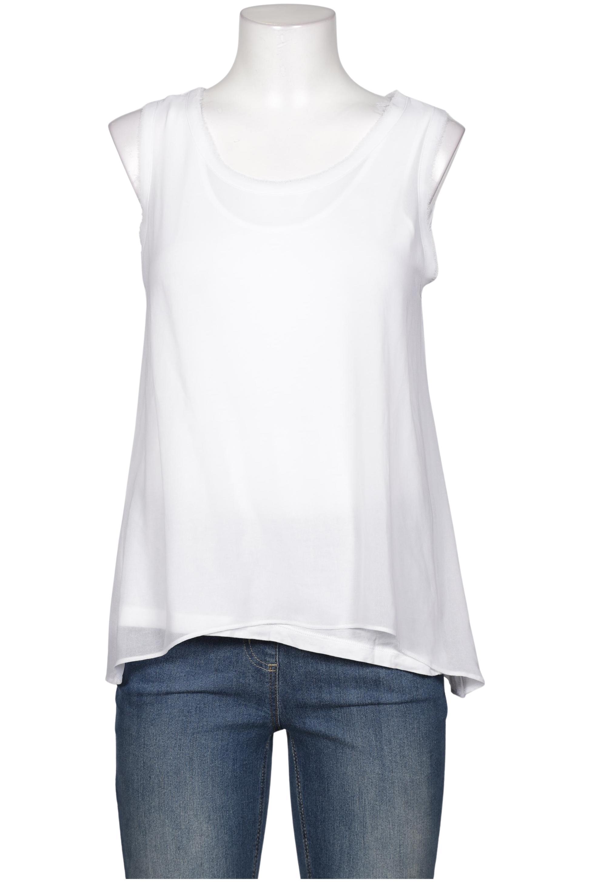 

Stefanel Damen Bluse, weiß, Gr. 38