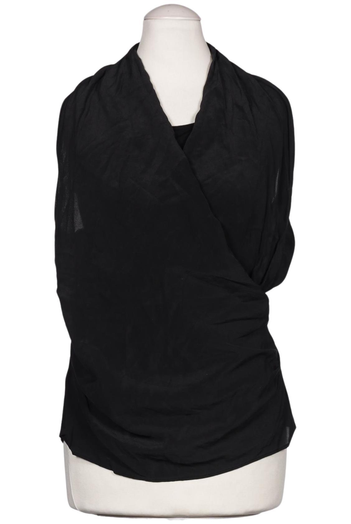 

Stefanel Damen Bluse, schwarz, Gr. 34