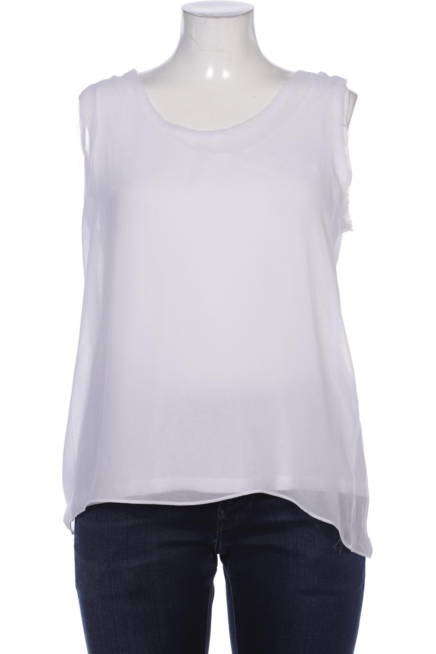 

Stefanel Damen Bluse, weiß, Gr. 44