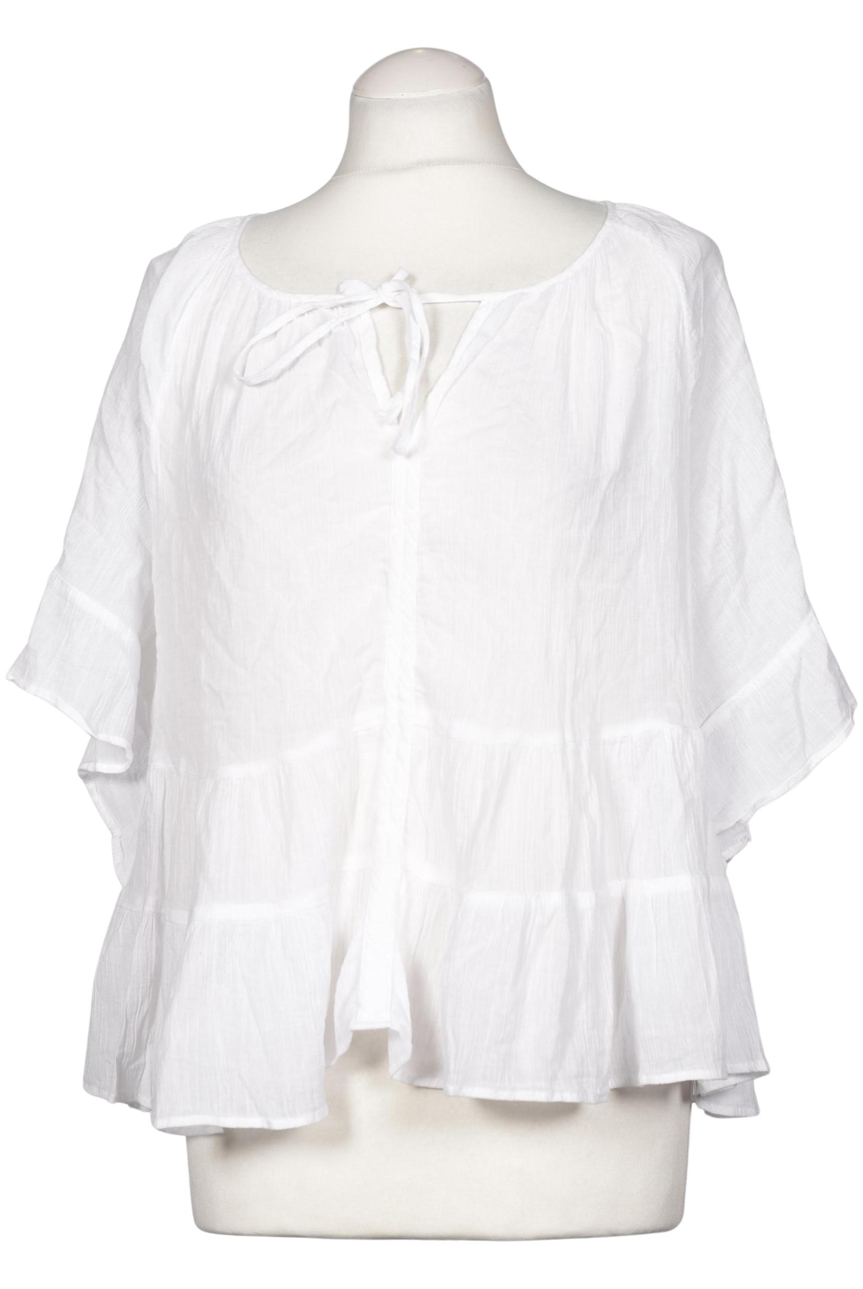 

Stefanel Damen Bluse, weiß, Gr. 38