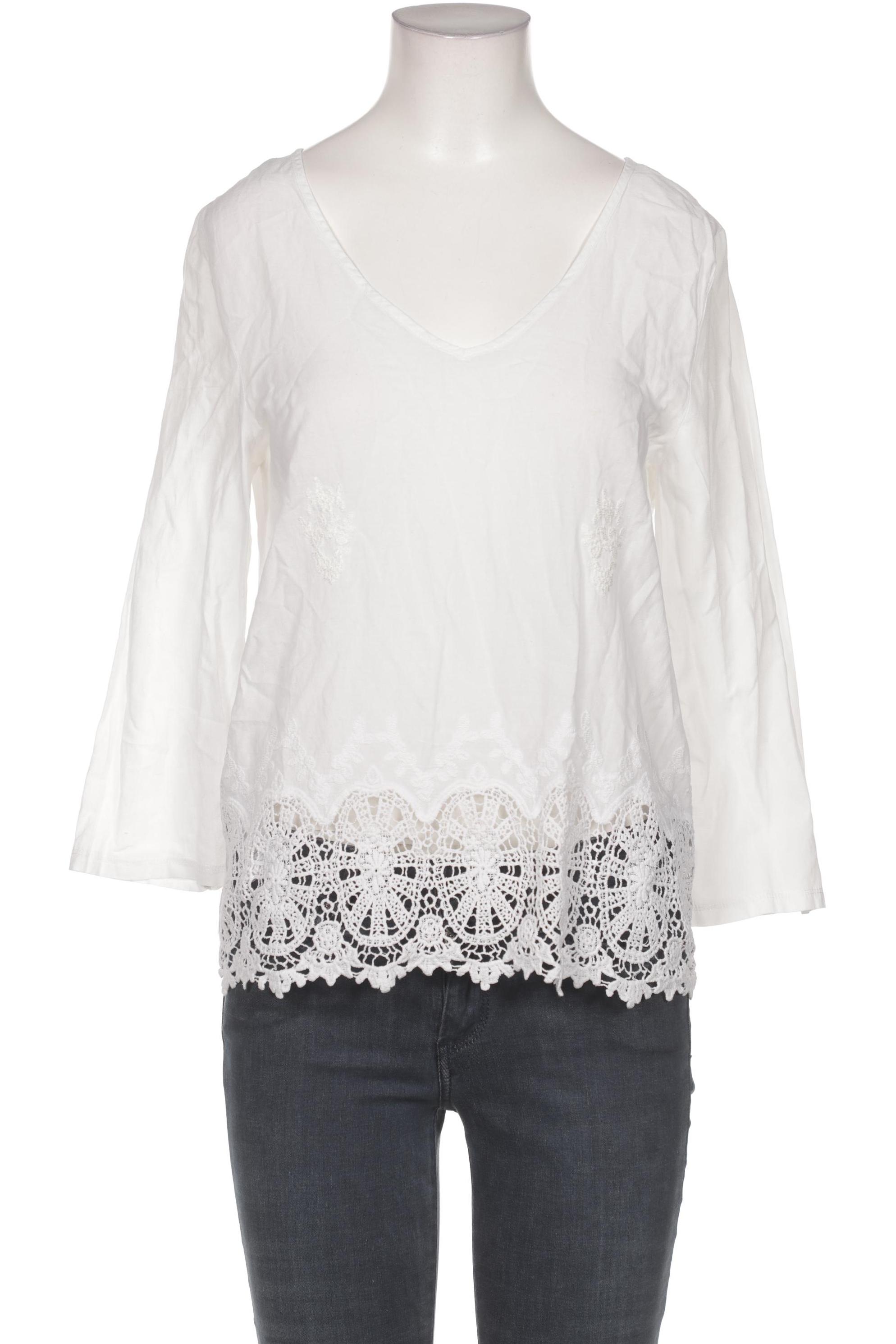 

Stefanel Damen Bluse, weiß, Gr. 36