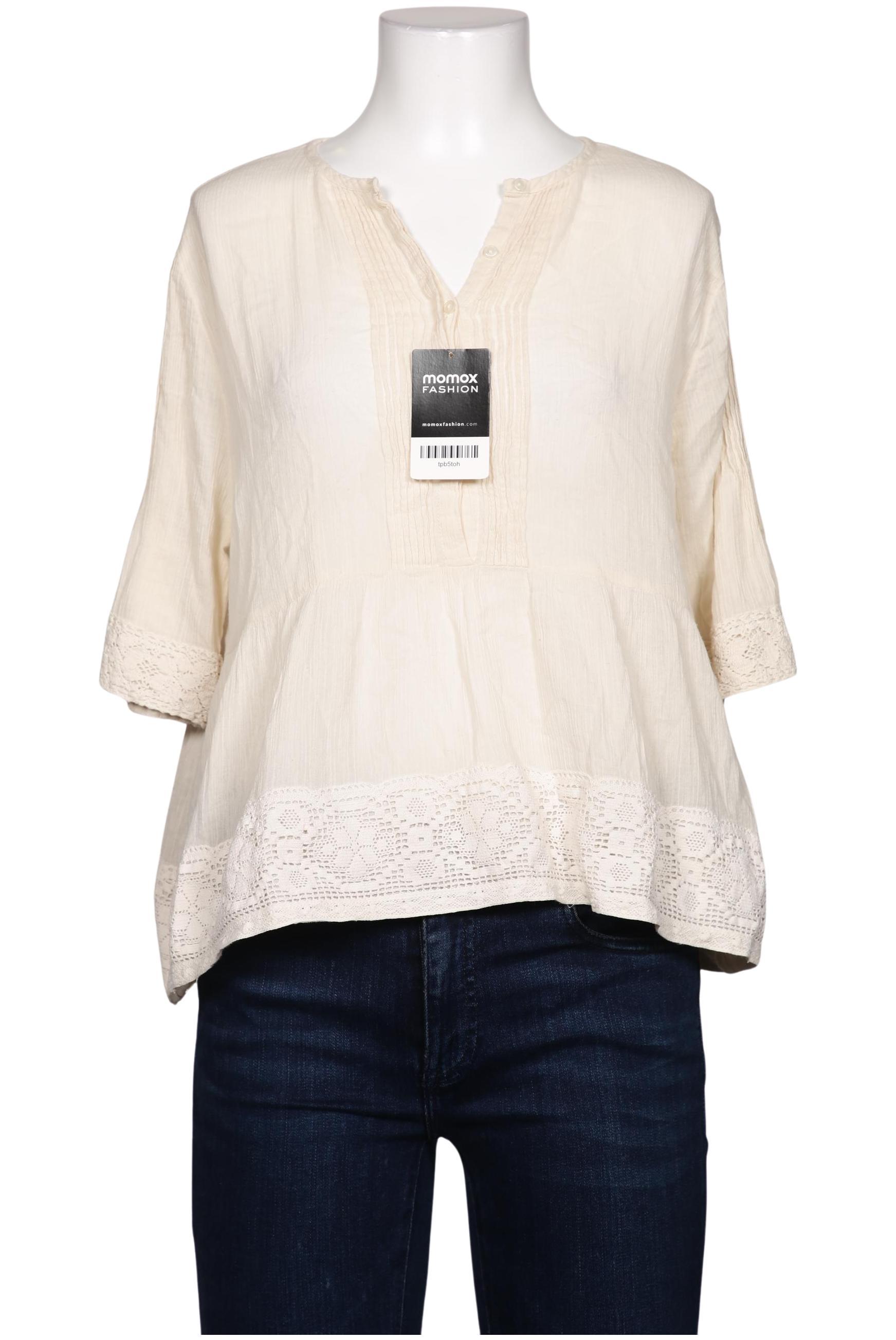 

Stefanel Damen Bluse, cremeweiß, Gr. 38