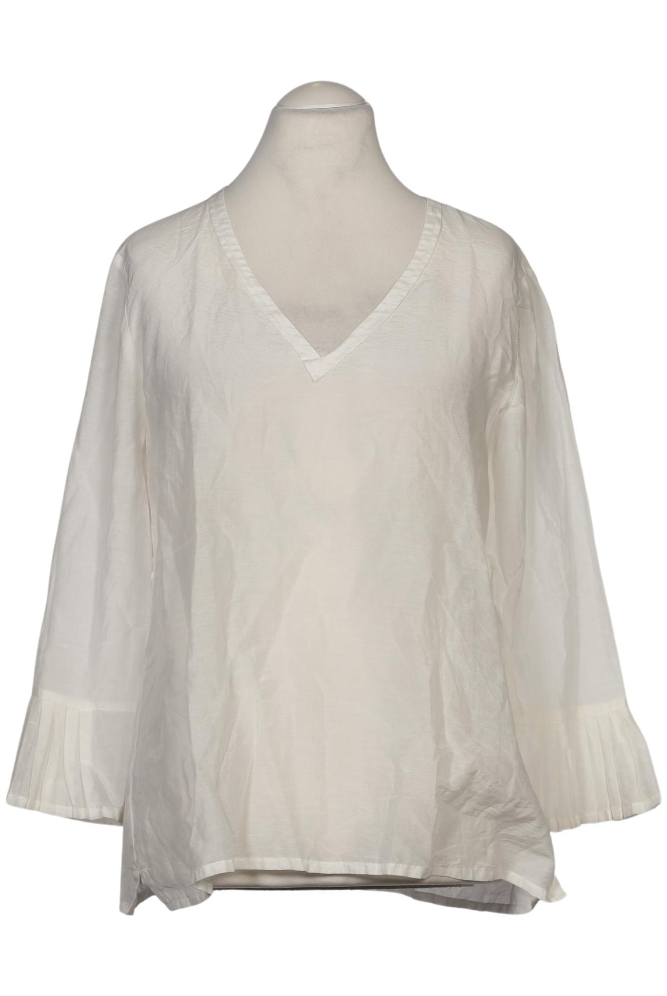 

Stefanel Damen Bluse, weiß, Gr. 42