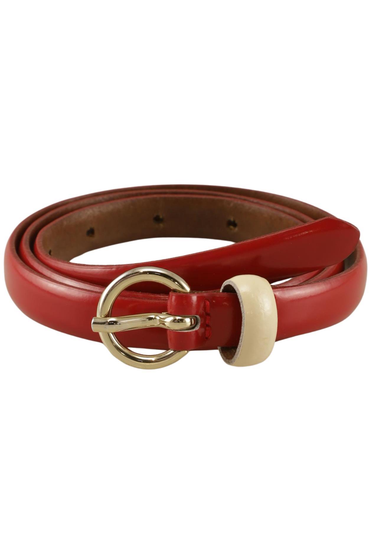 

Stefanel Damen Gürtel, rot, Gr. 80