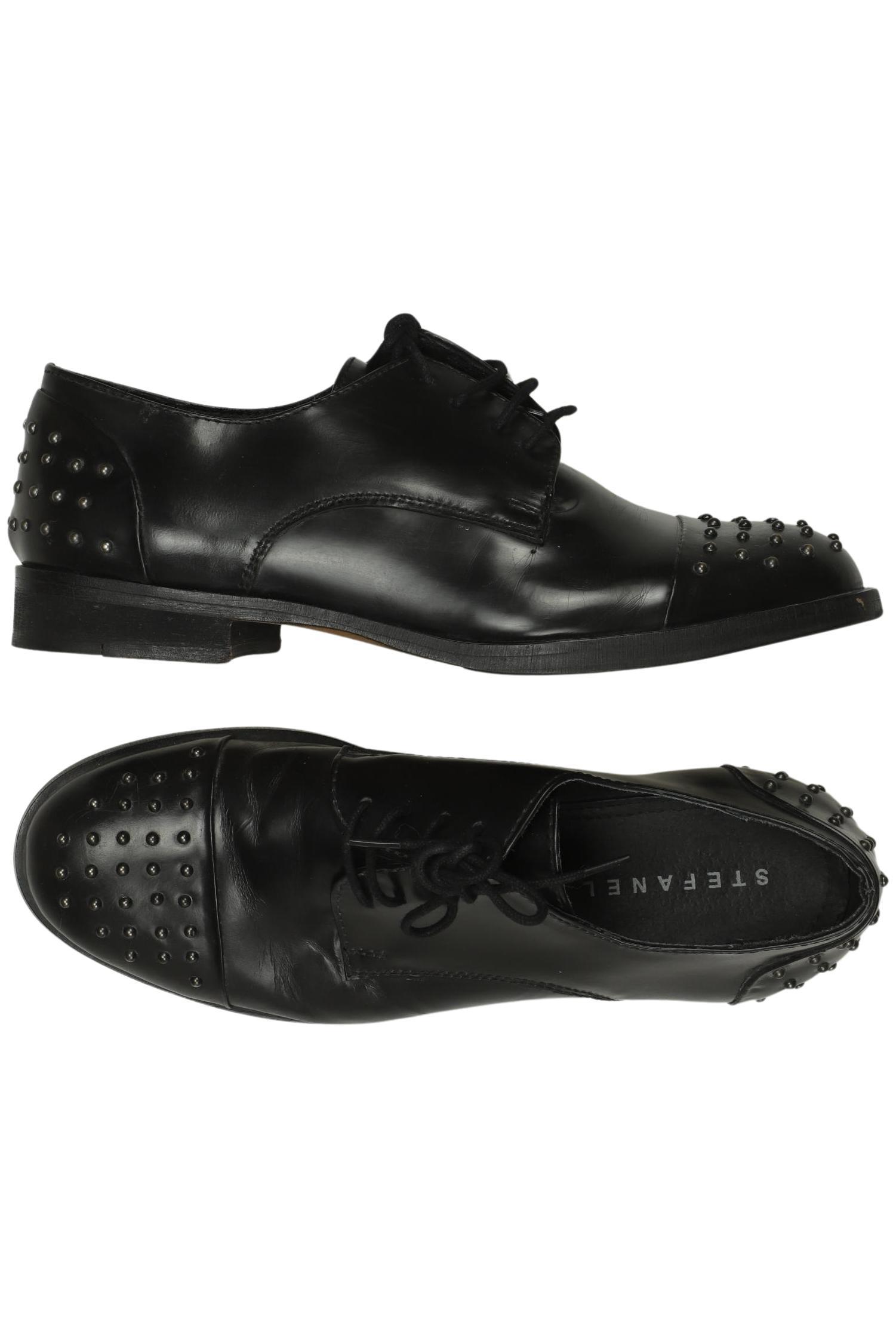 

Stefanel Damen Halbschuh, schwarz, Gr. 39
