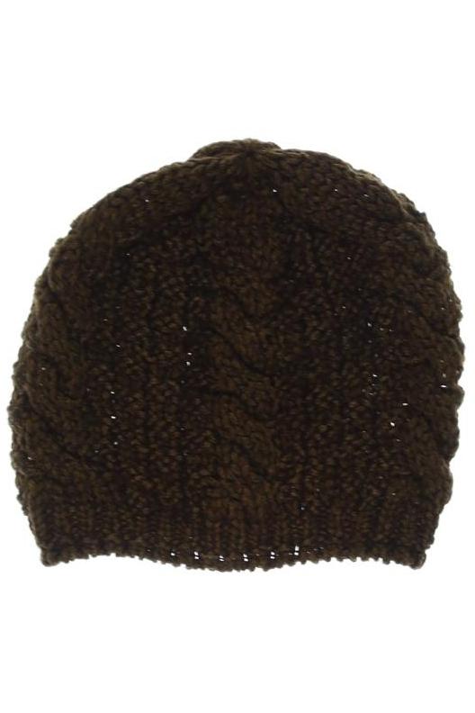 

Stefanel Damen Hut/Mütze, braun, Gr. uni