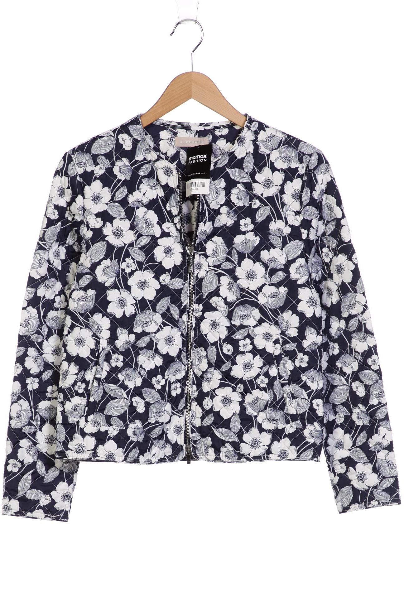

Stefanel Damen Jacke, marineblau, Gr. 38