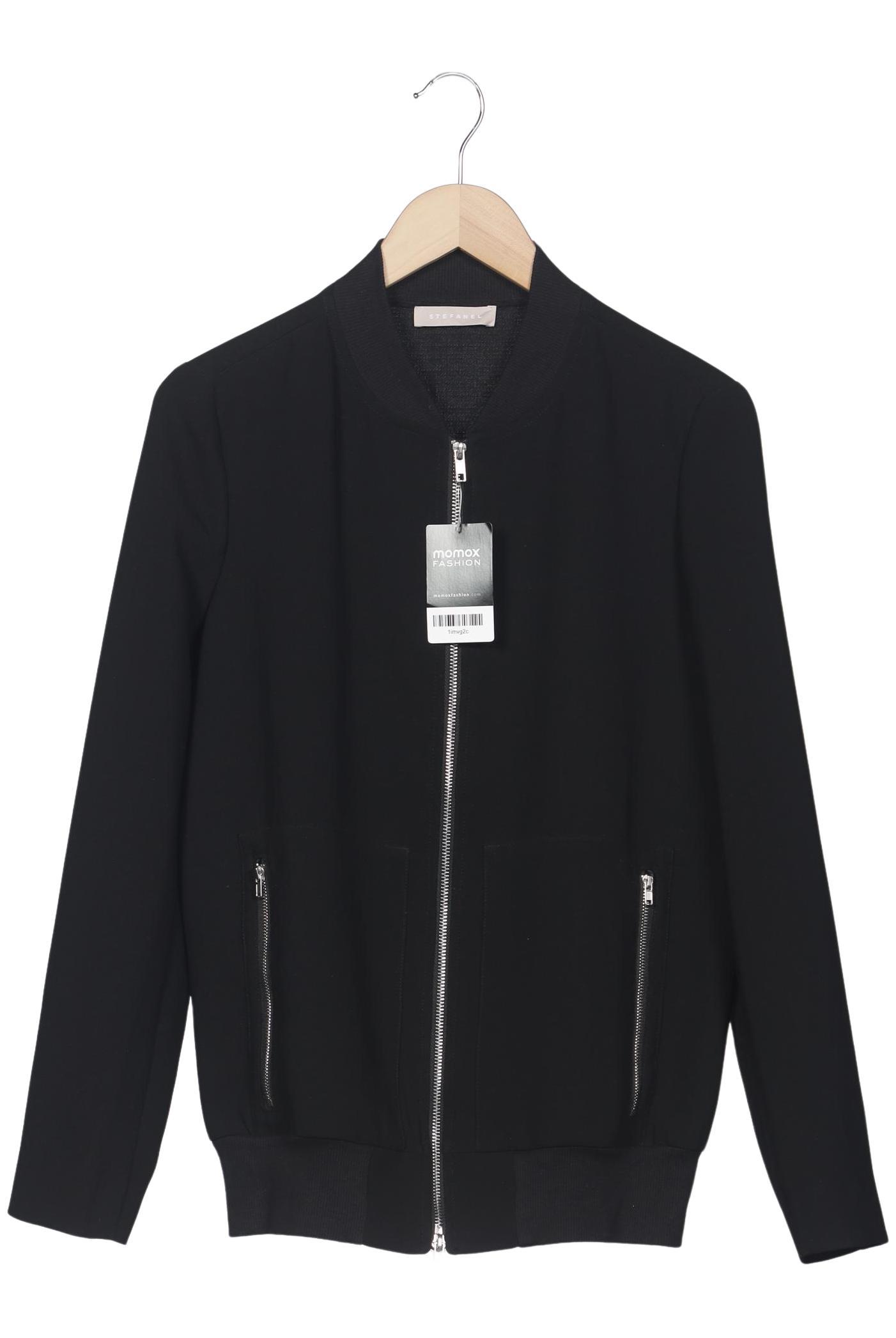 

Stefanel Damen Jacke, schwarz, Gr. 40