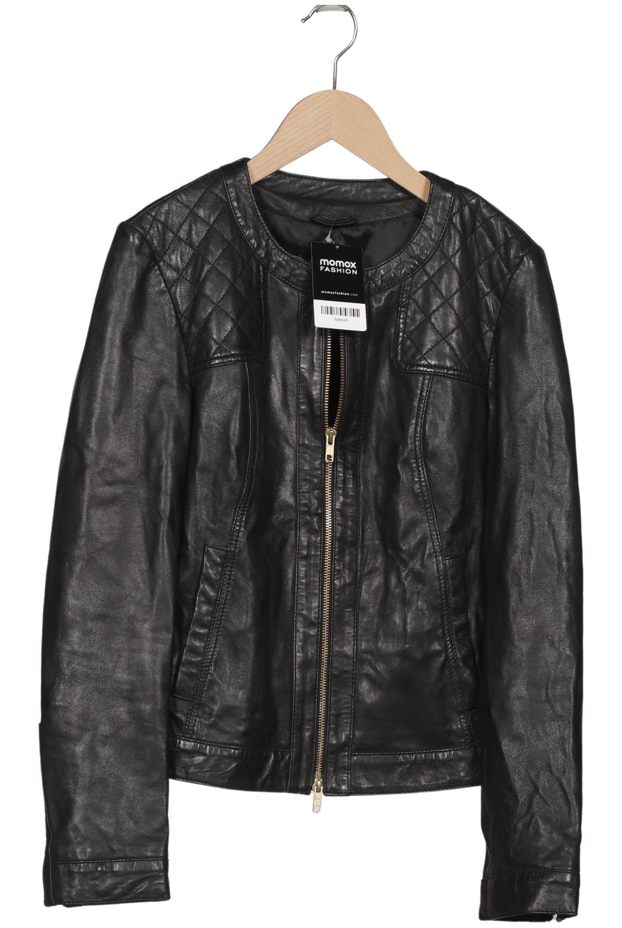 

Stefanel Damen Jacke, schwarz, Gr. 38