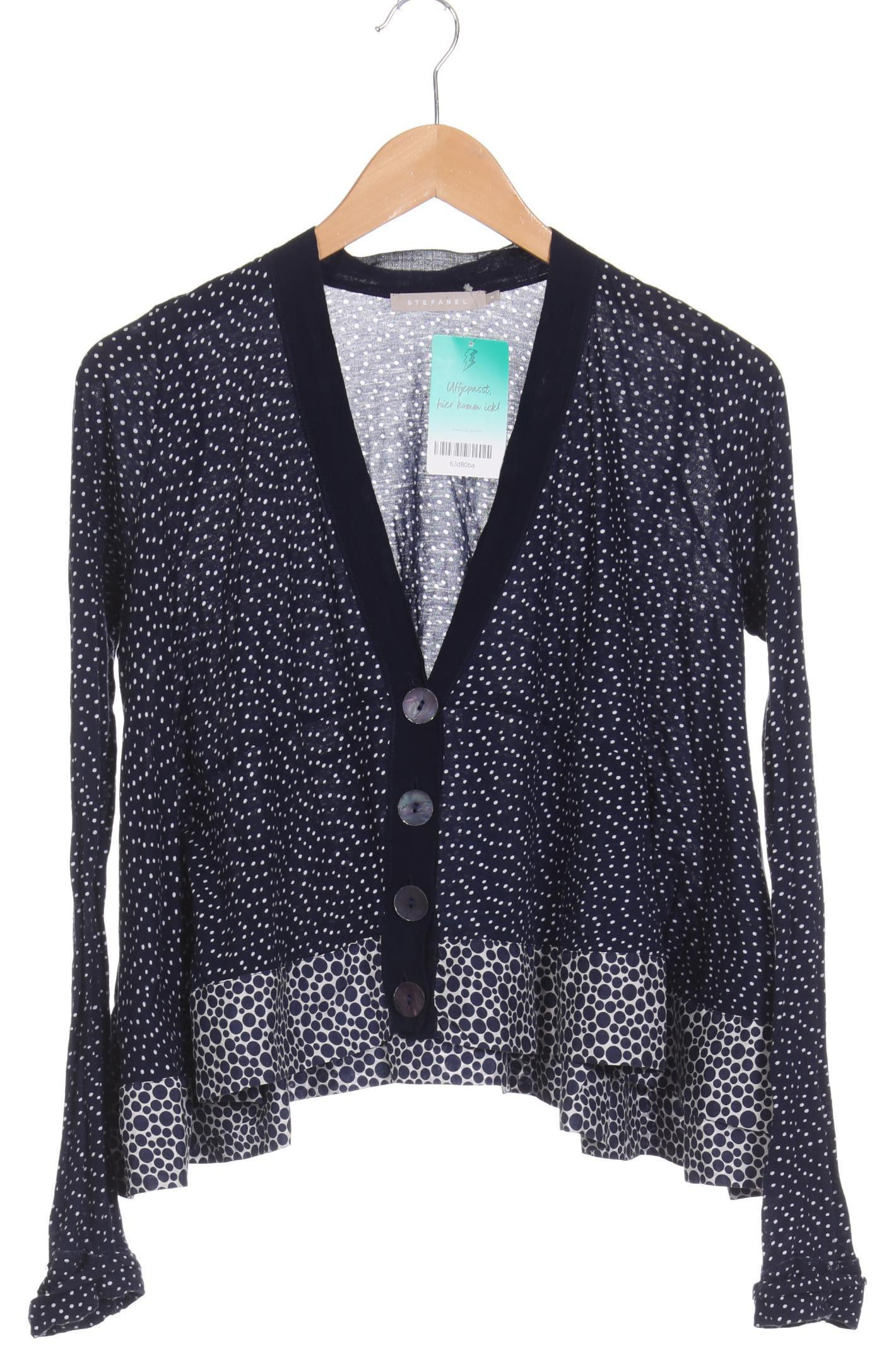 

Stefanel Damen Strickjacke, blau, Gr.