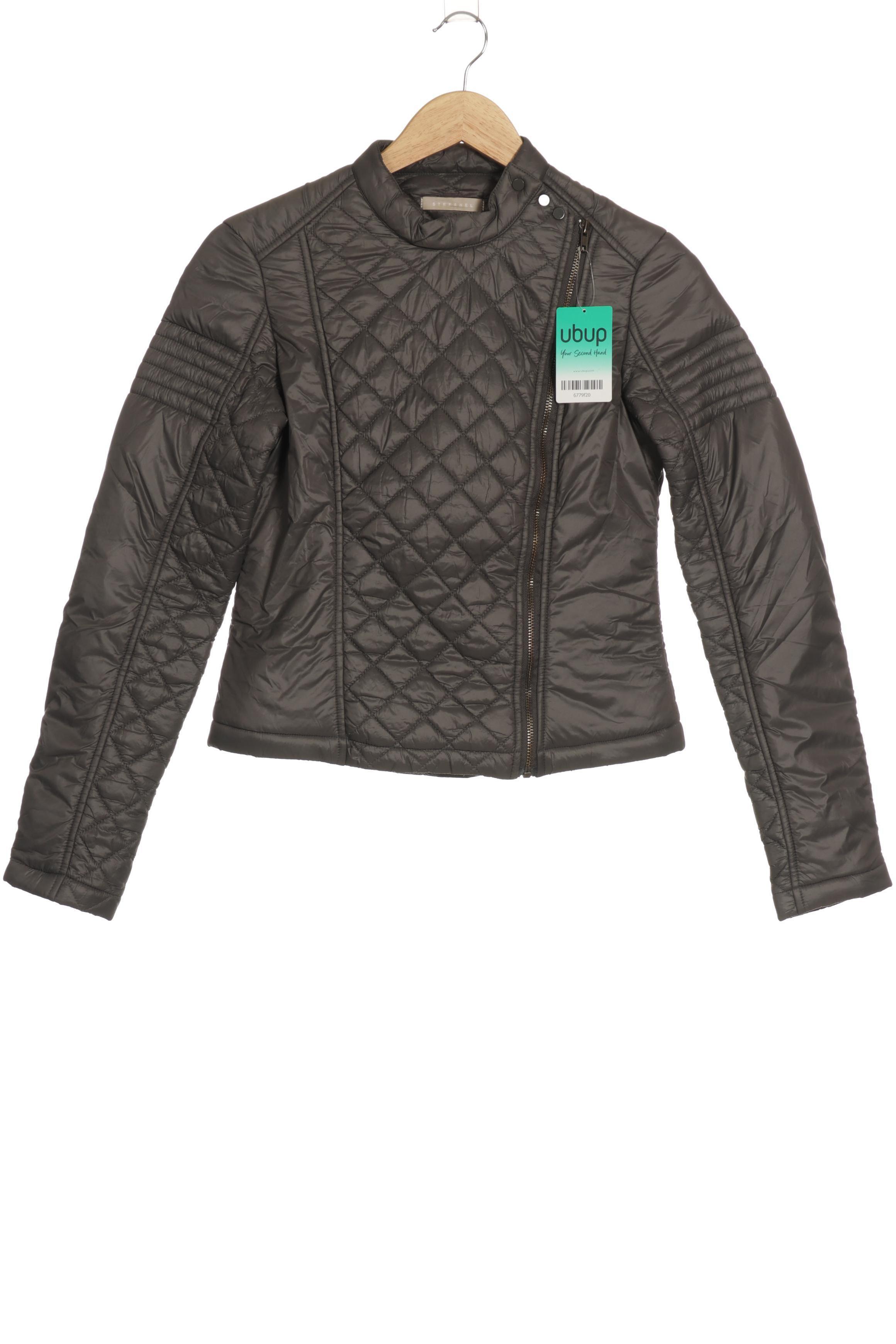 

Stefanel Damen Jacke, grau, Gr. 38