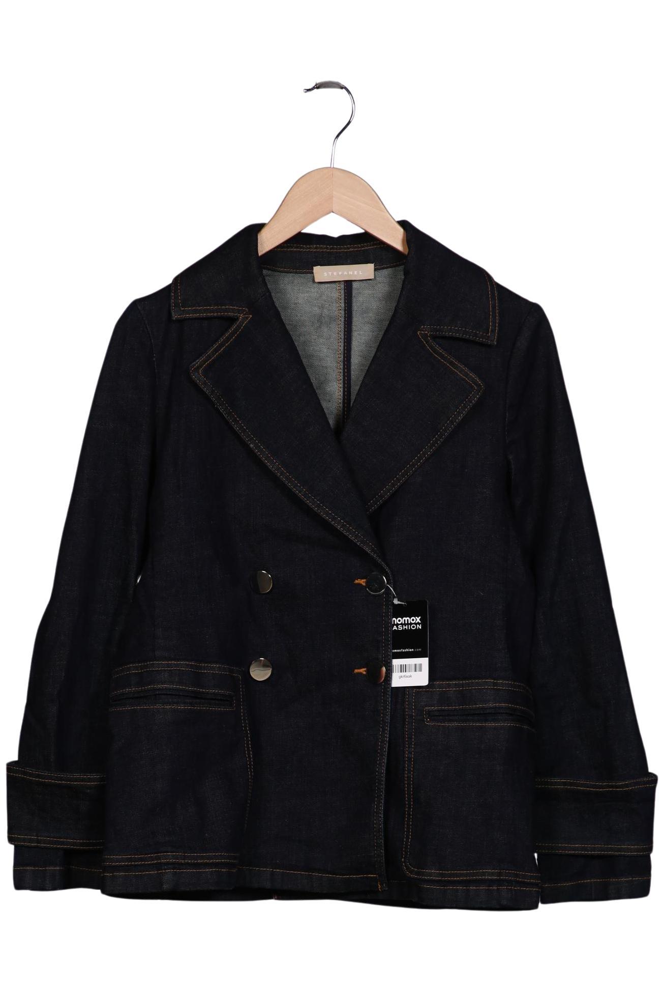 

Stefanel Damen Jacke, marineblau, Gr. 36