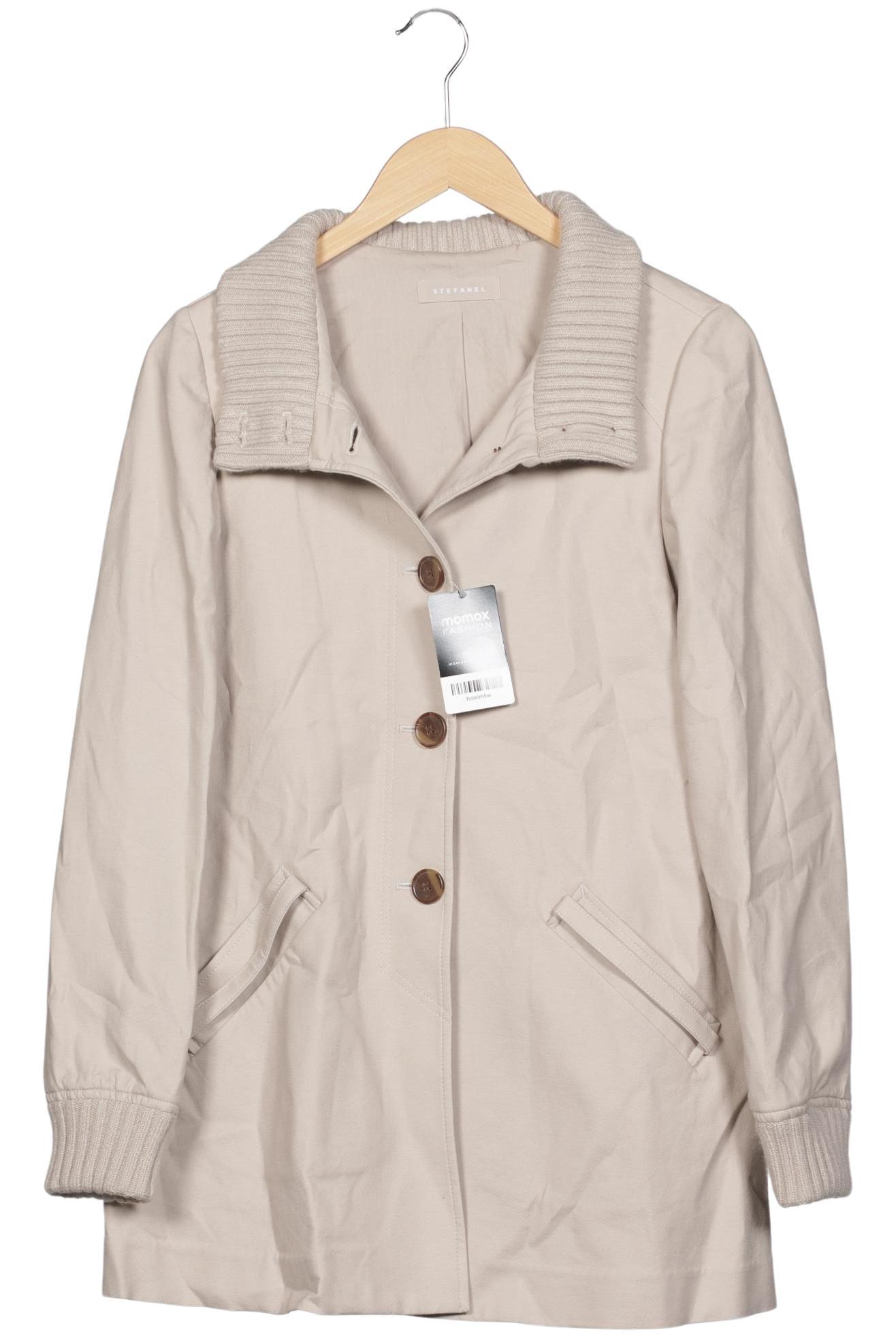 

Stefanel Damen Jacke, beige, Gr. 34
