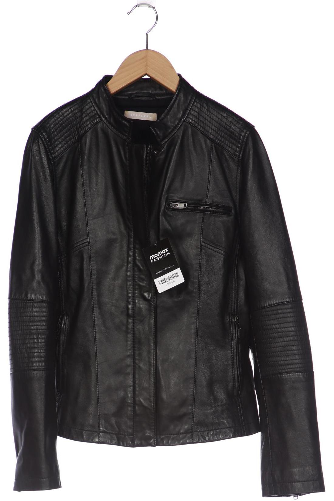 

Stefanel Damen Jacke, schwarz, Gr. 40